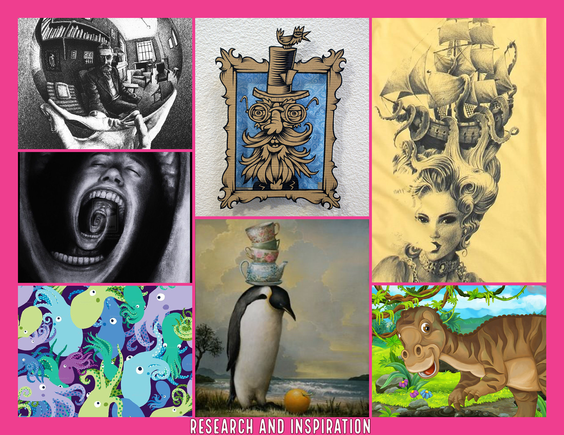 Inspiration, Research