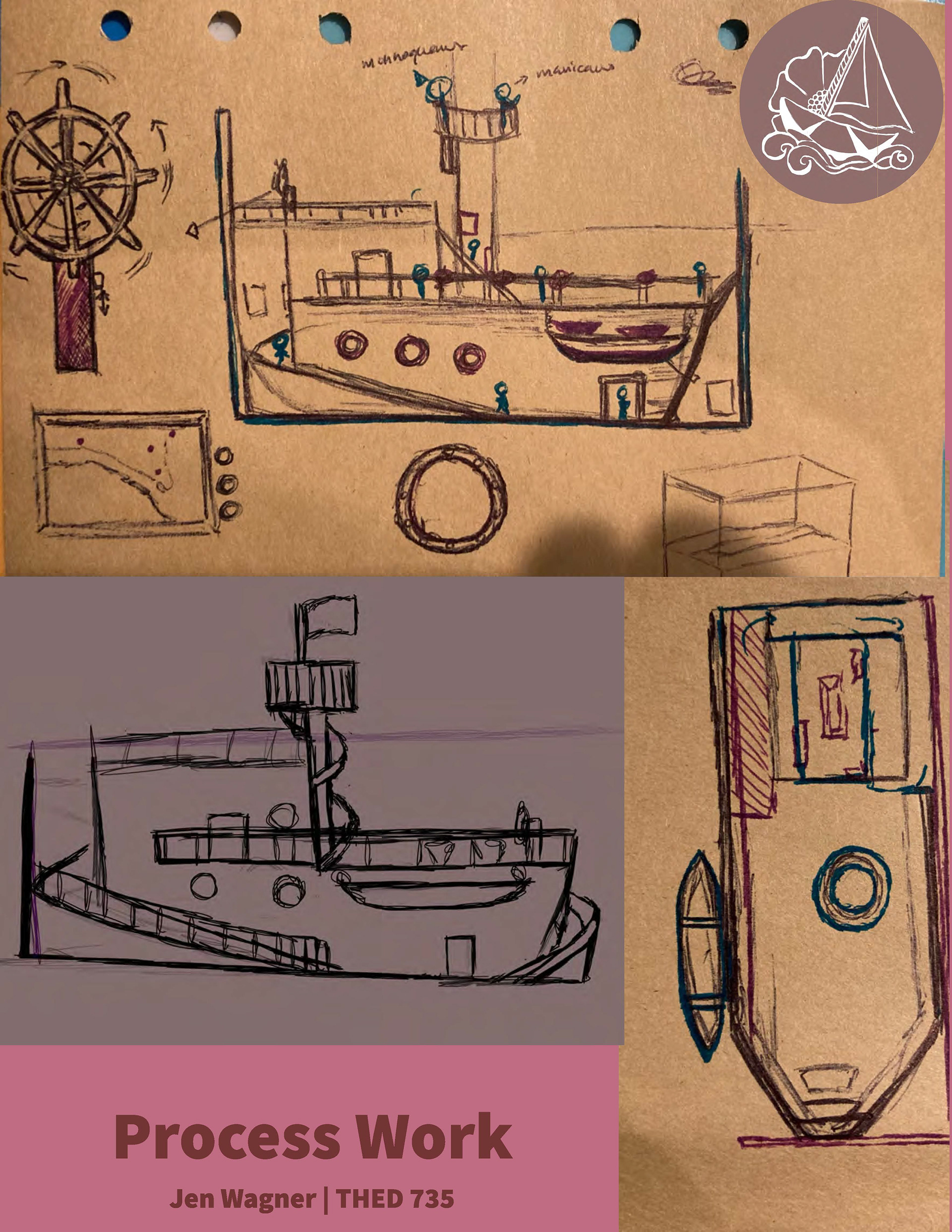 Preliminary Sketches, Pen. 2022