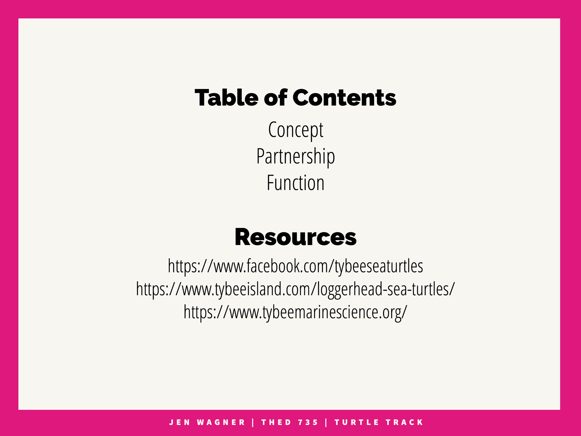 Research and References.