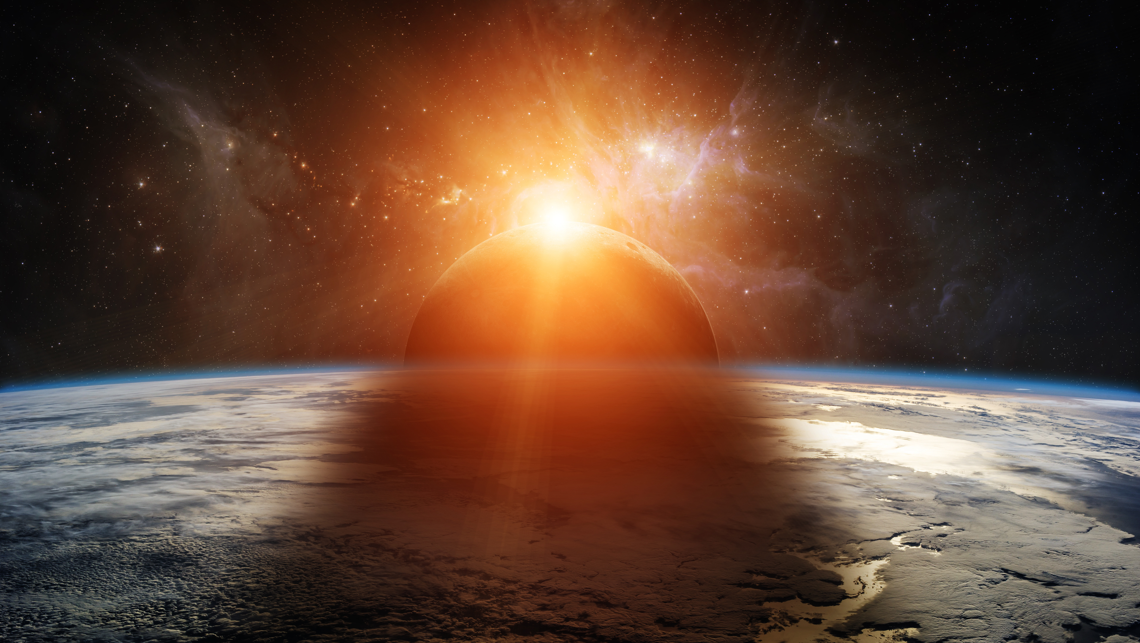 Fire and Sky: A Celestial Convergence | 08 April 2024