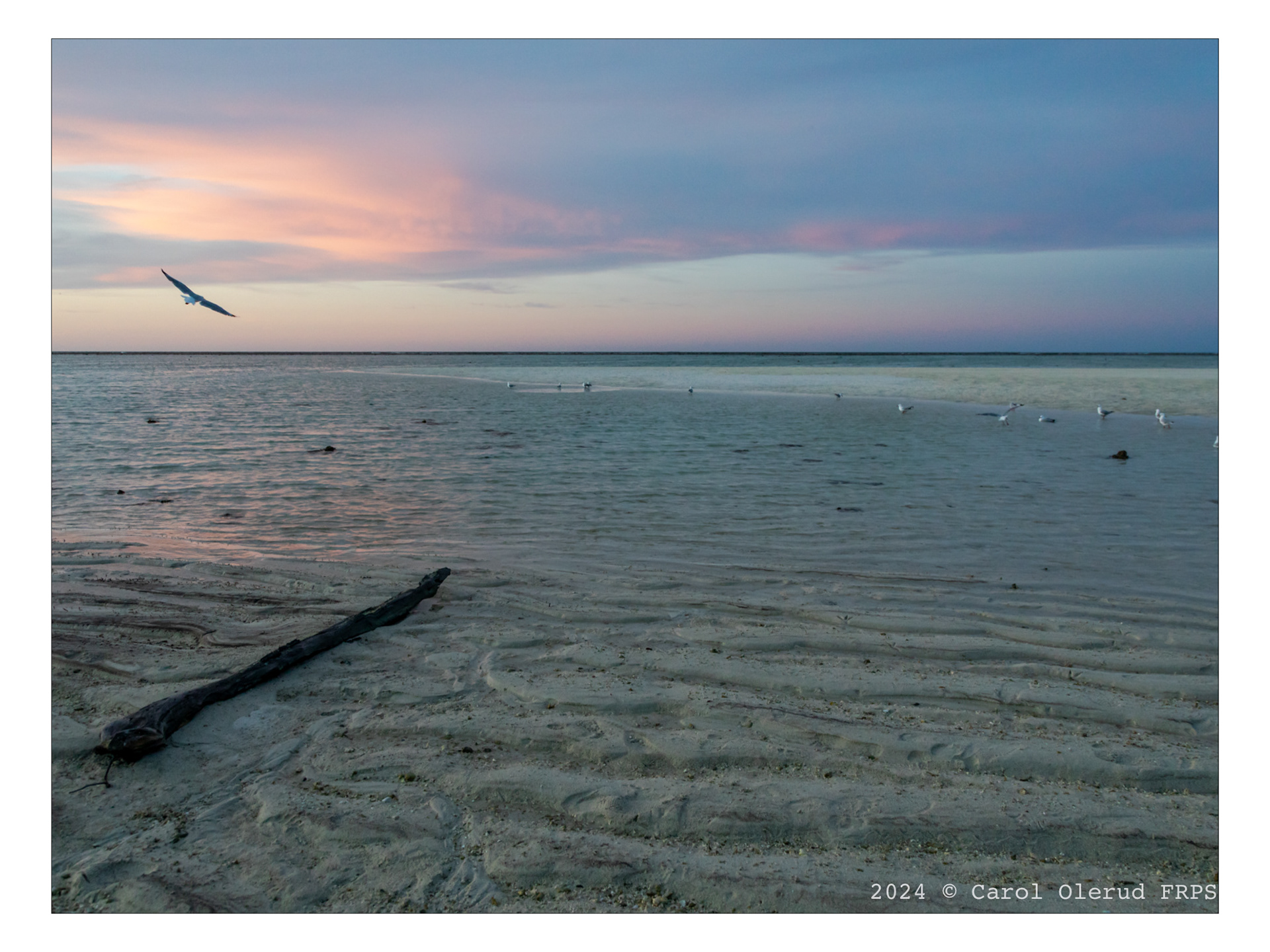 Sunset over Heron Island