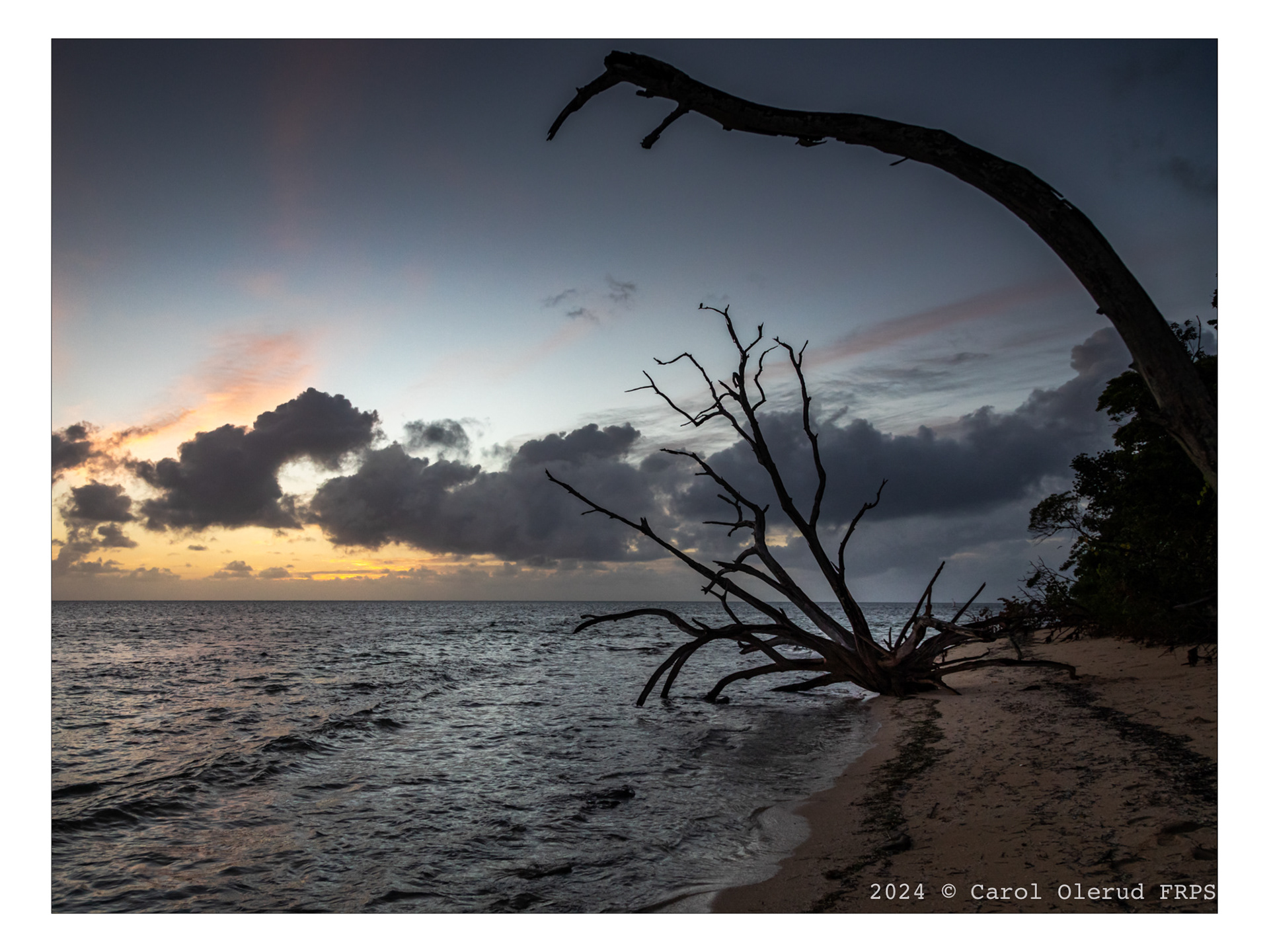 Sunrise over Green Island