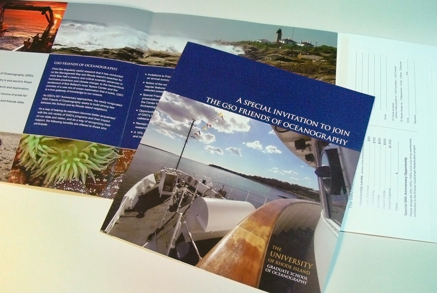 direct mail funding appeal for a university graduate school