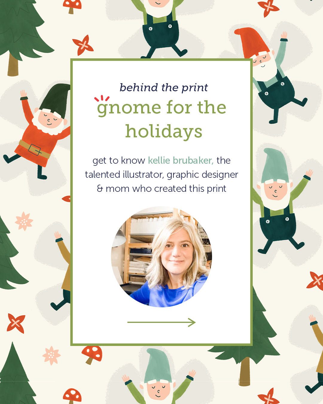 "Gnome for the Holidays" Feed Slide 1