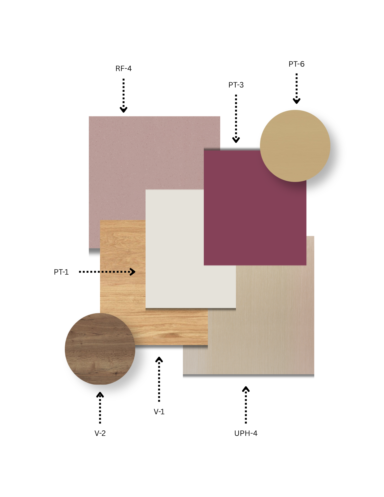 Yoga Studio Material Board