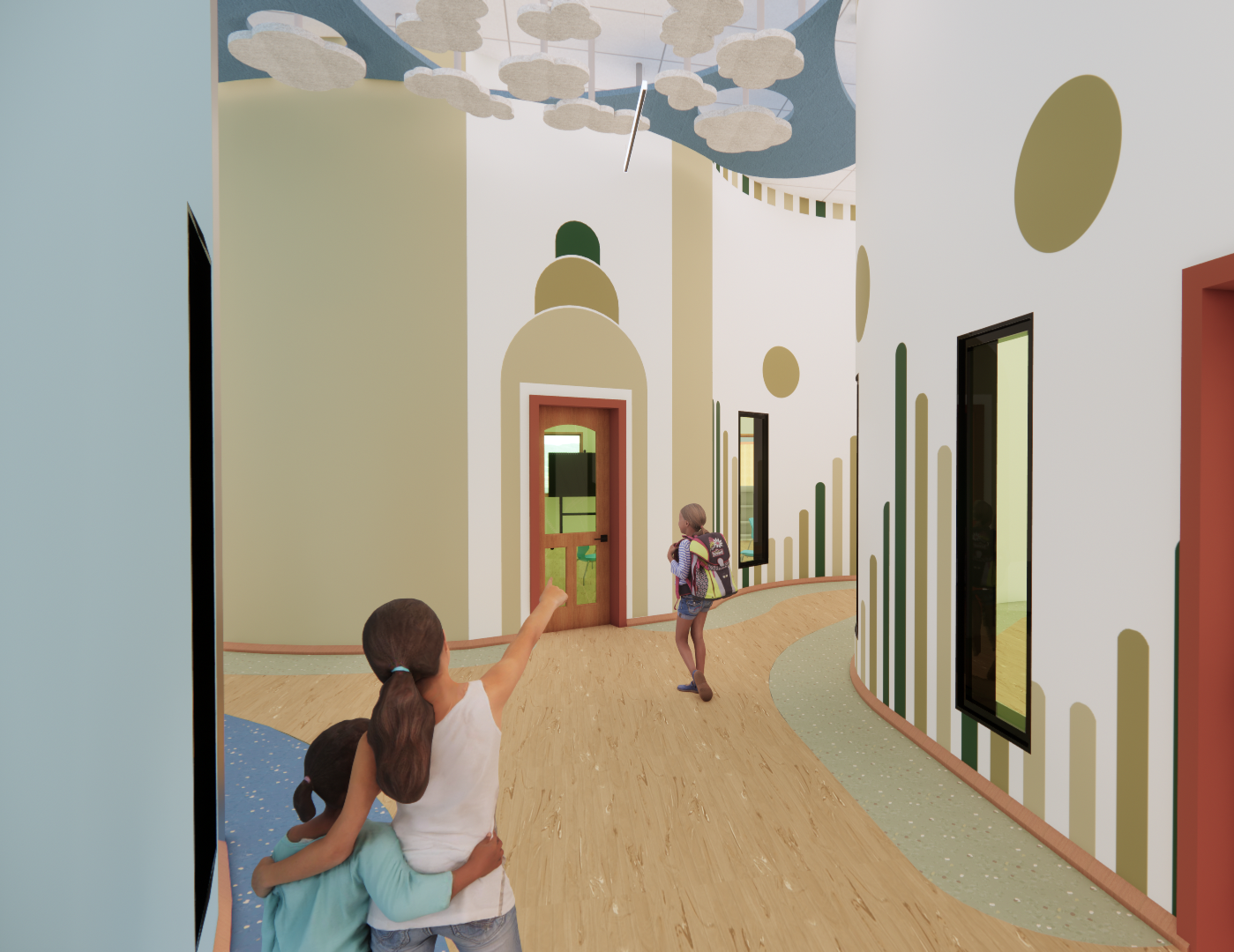 1st Floor Circulation