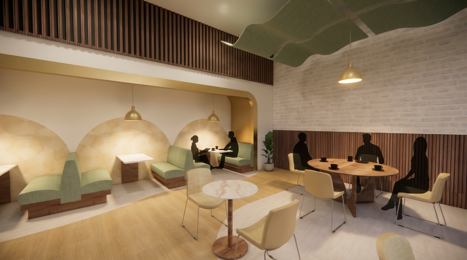 Cafe 3 Seating