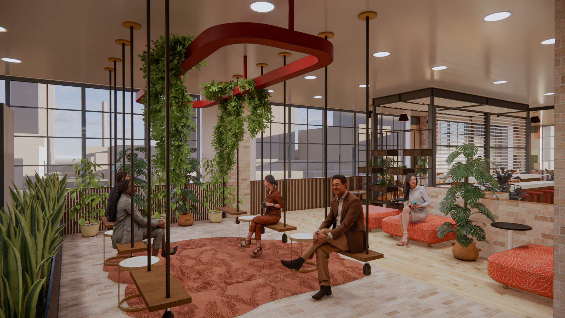 Social Swinging Area
