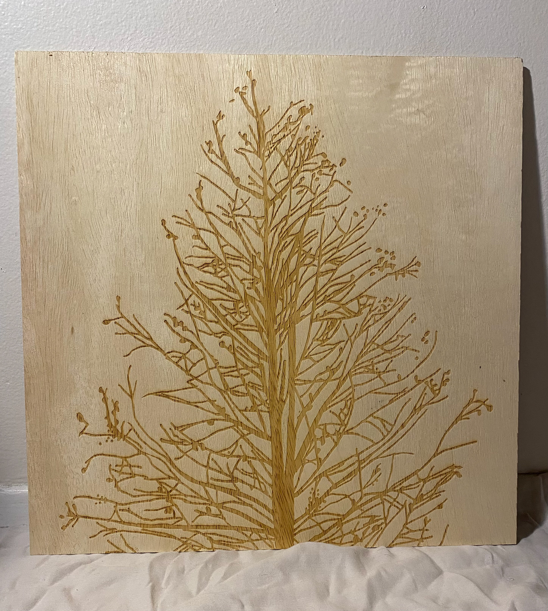 Laser Cut Tree Design