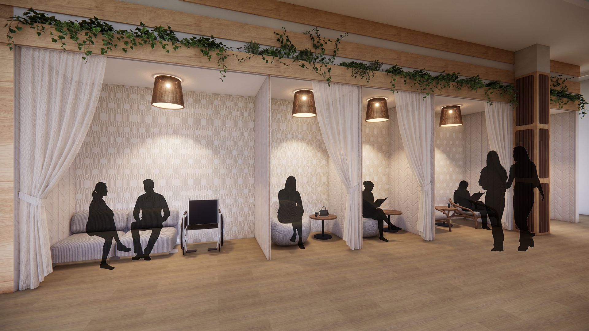 Surround Seating Pods