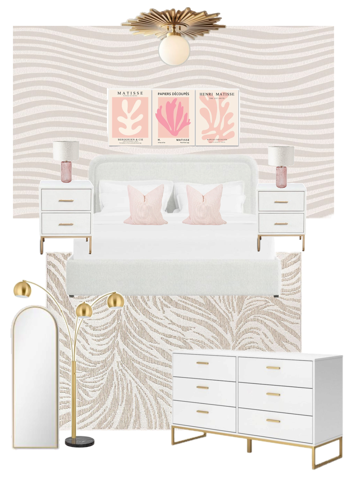 Girly Chic Bedroom Design