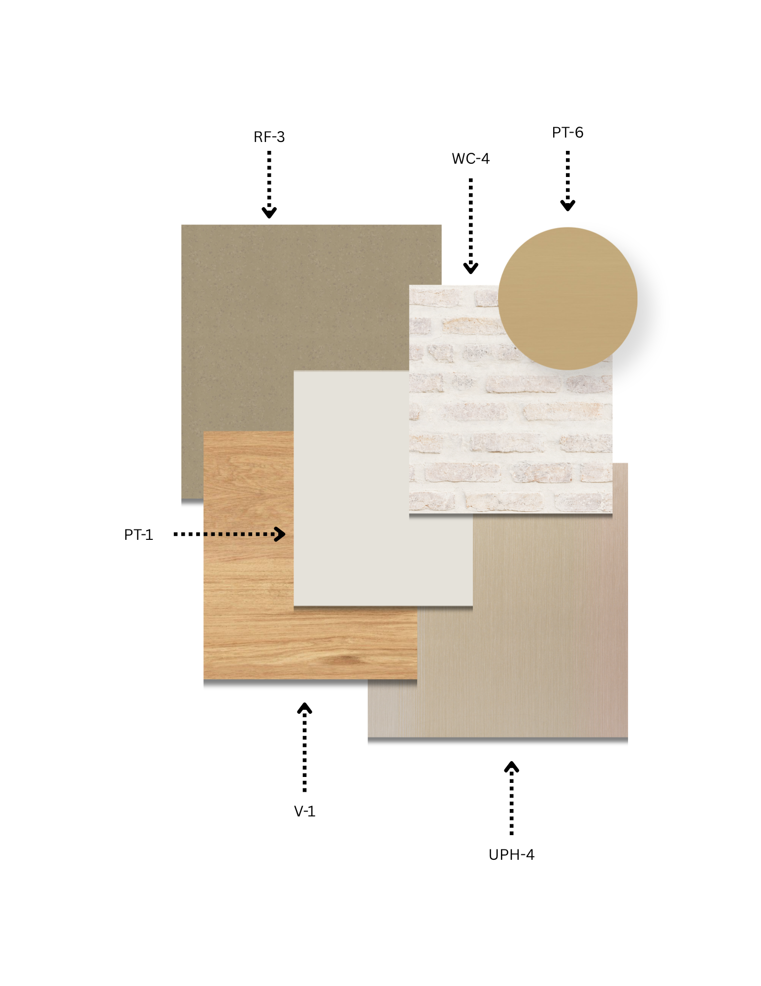 Dance Studio Material Board