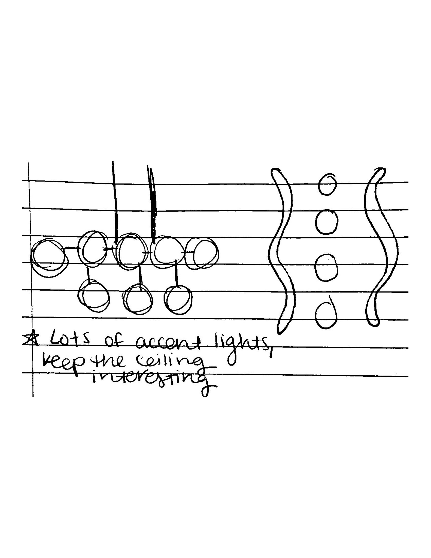 Lighting Concept Sketch