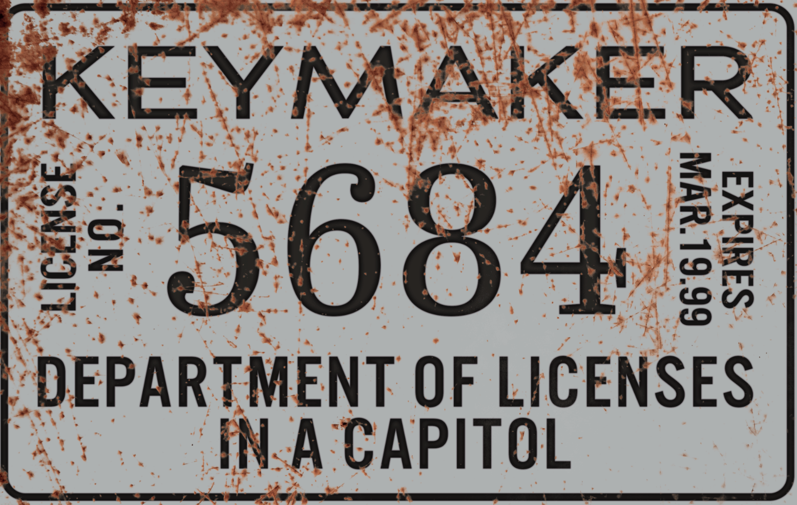 Shop sign - Babelsberg back lot