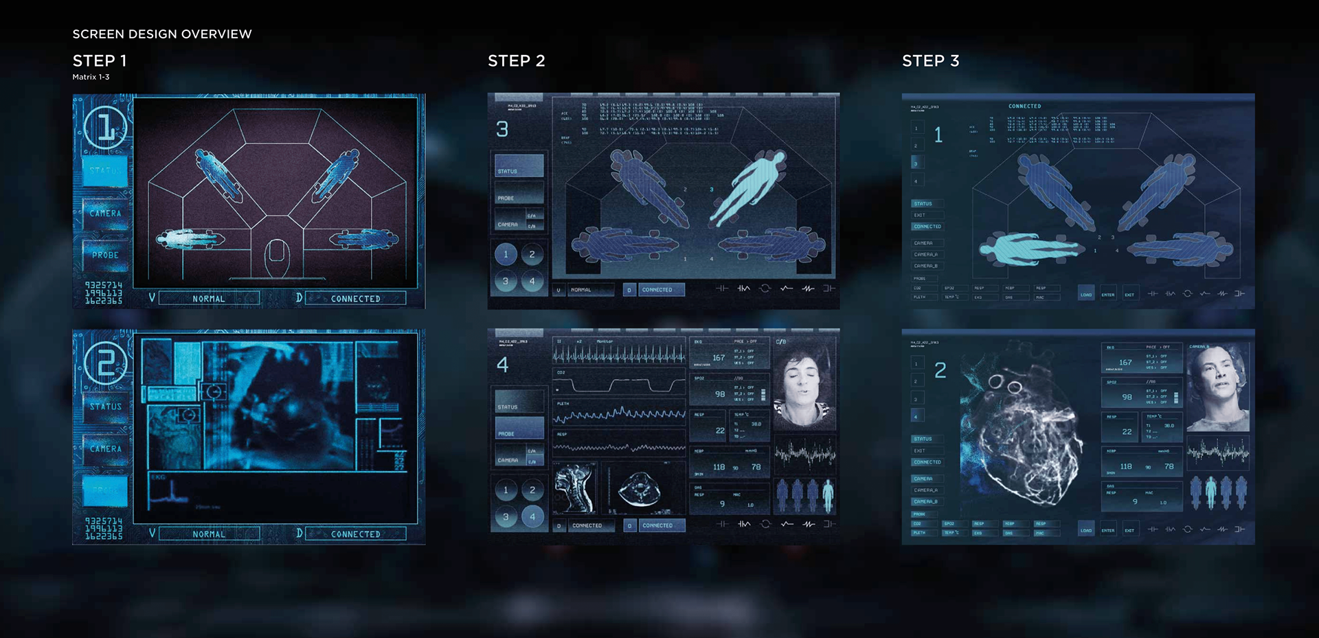 Ship MNEMOSYNE - Screen GFX presentation 