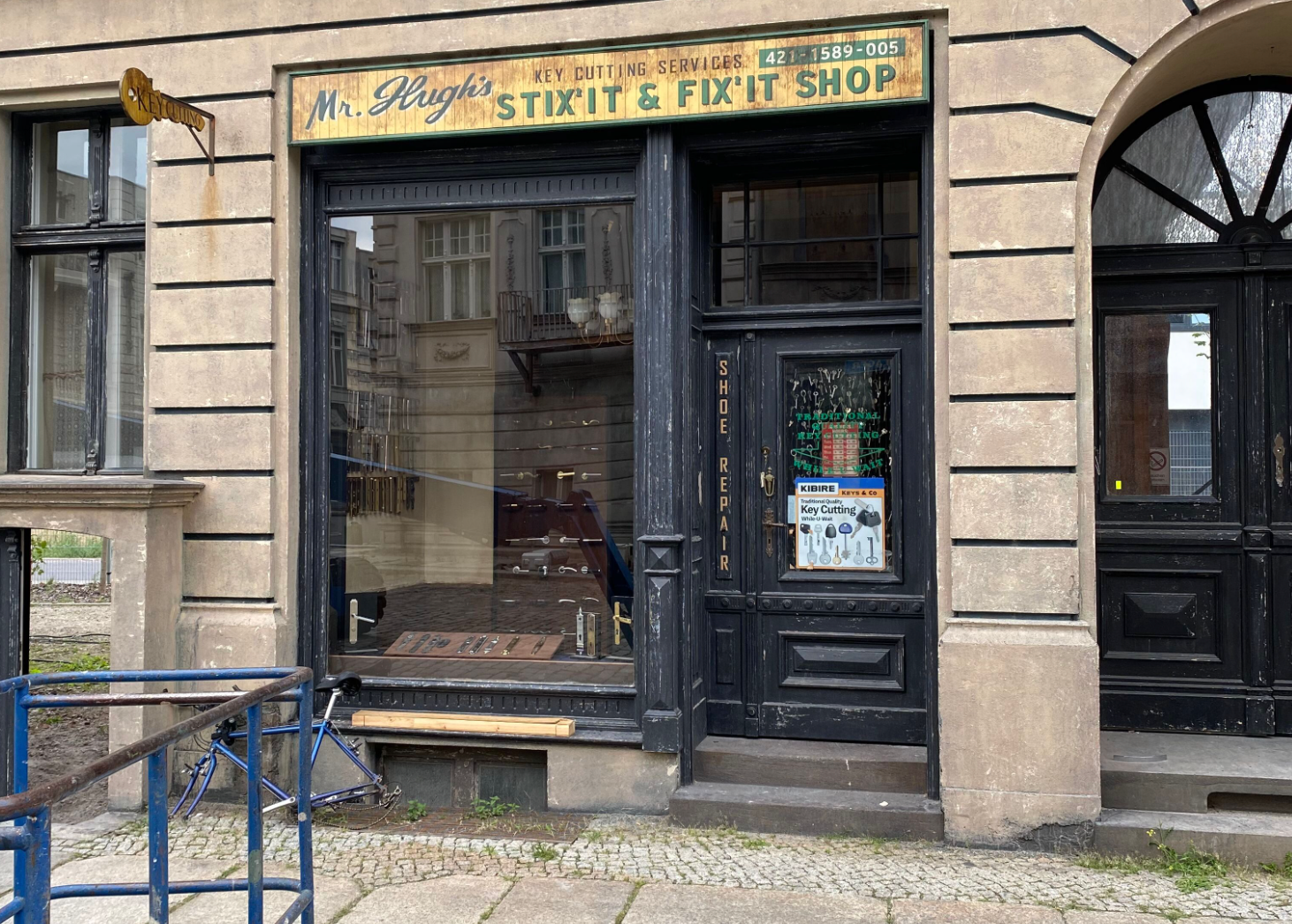 Shop sign  - Babelsberg back lot