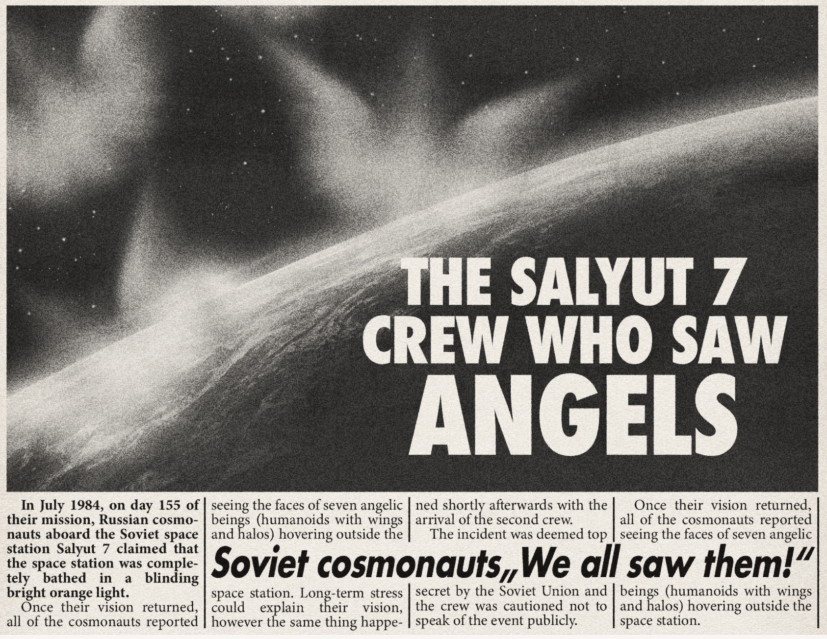 Newspaper Clipping