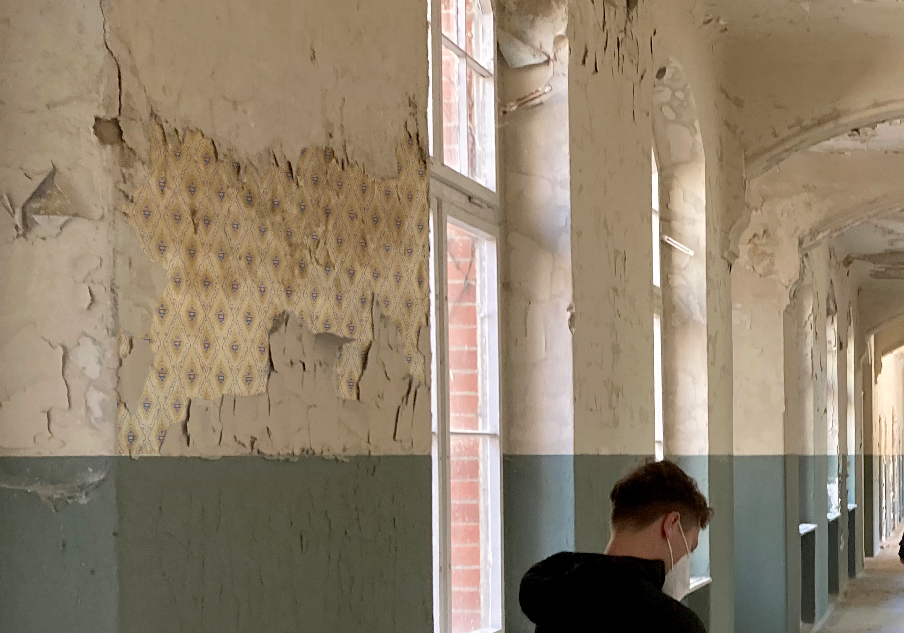 wallpaper design, mock up