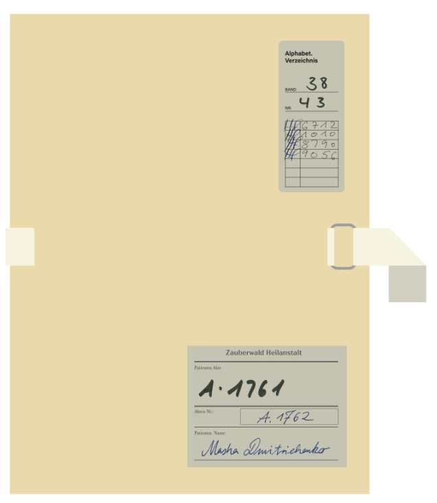 Helenas Office, old binder