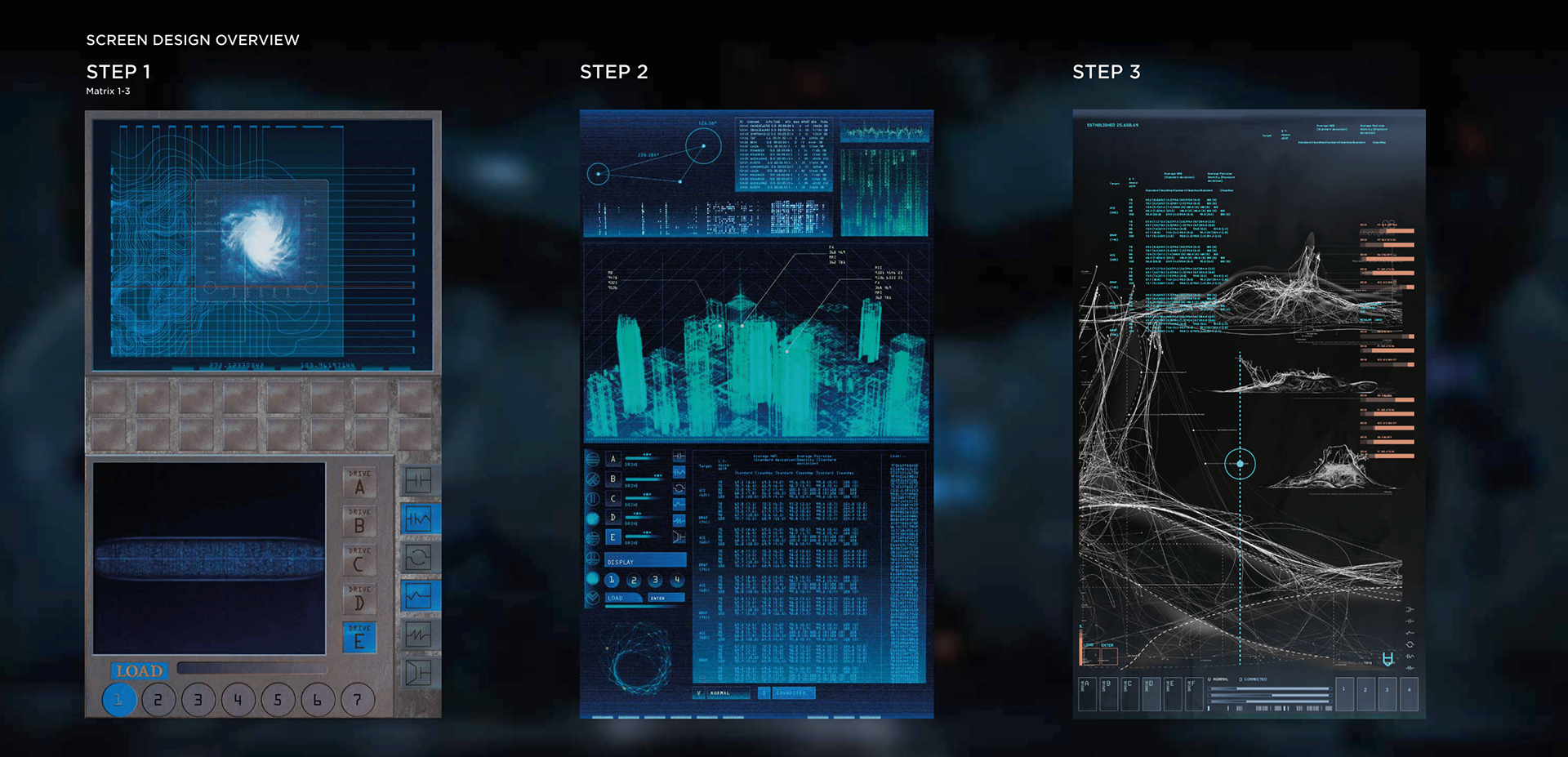Ship MNEMOSYNE - Screen GFX presentation 