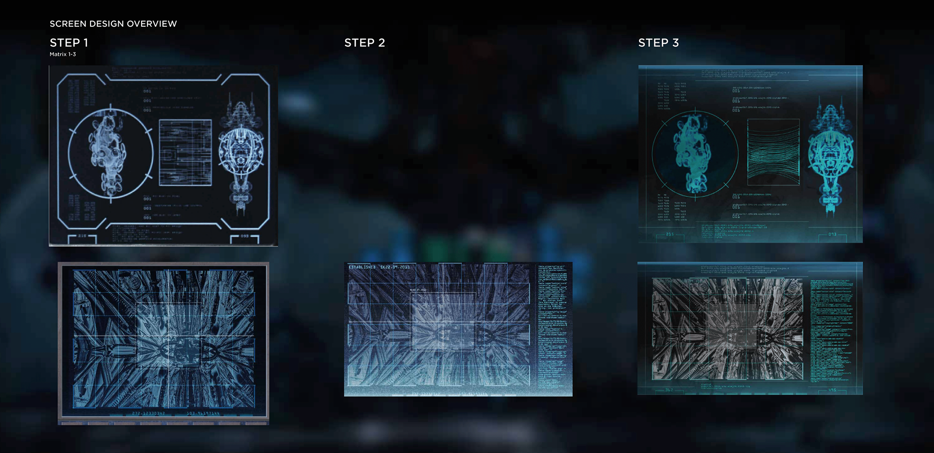 Ship MNEMOSYNE - Screen GFX presentation 