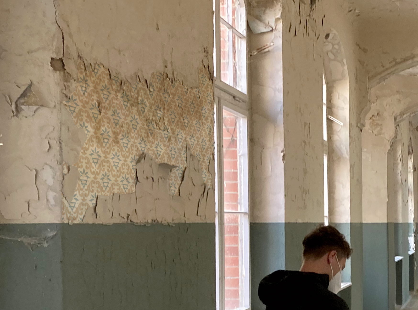 wallpaper design, mock up