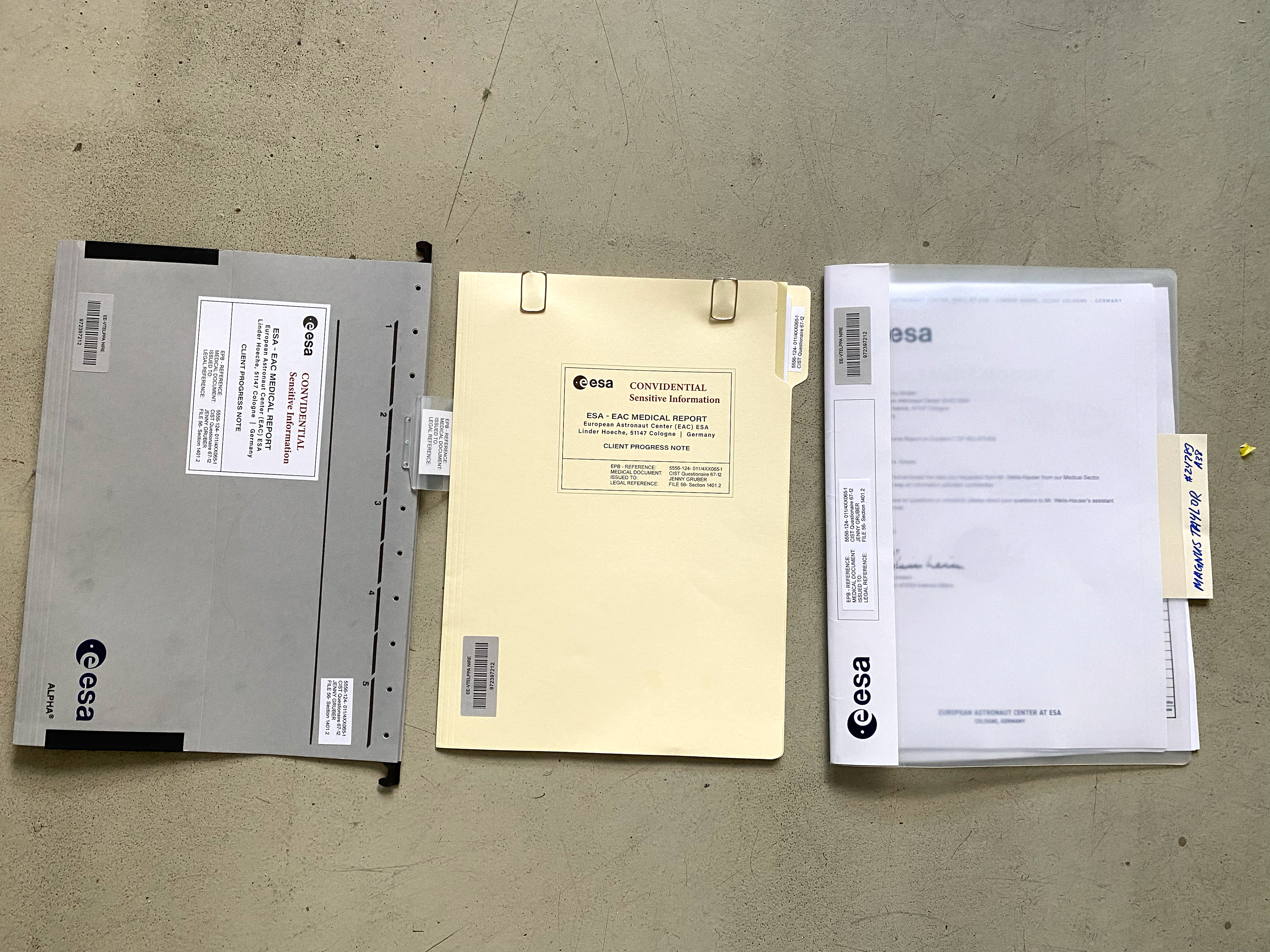 ESA File Cover