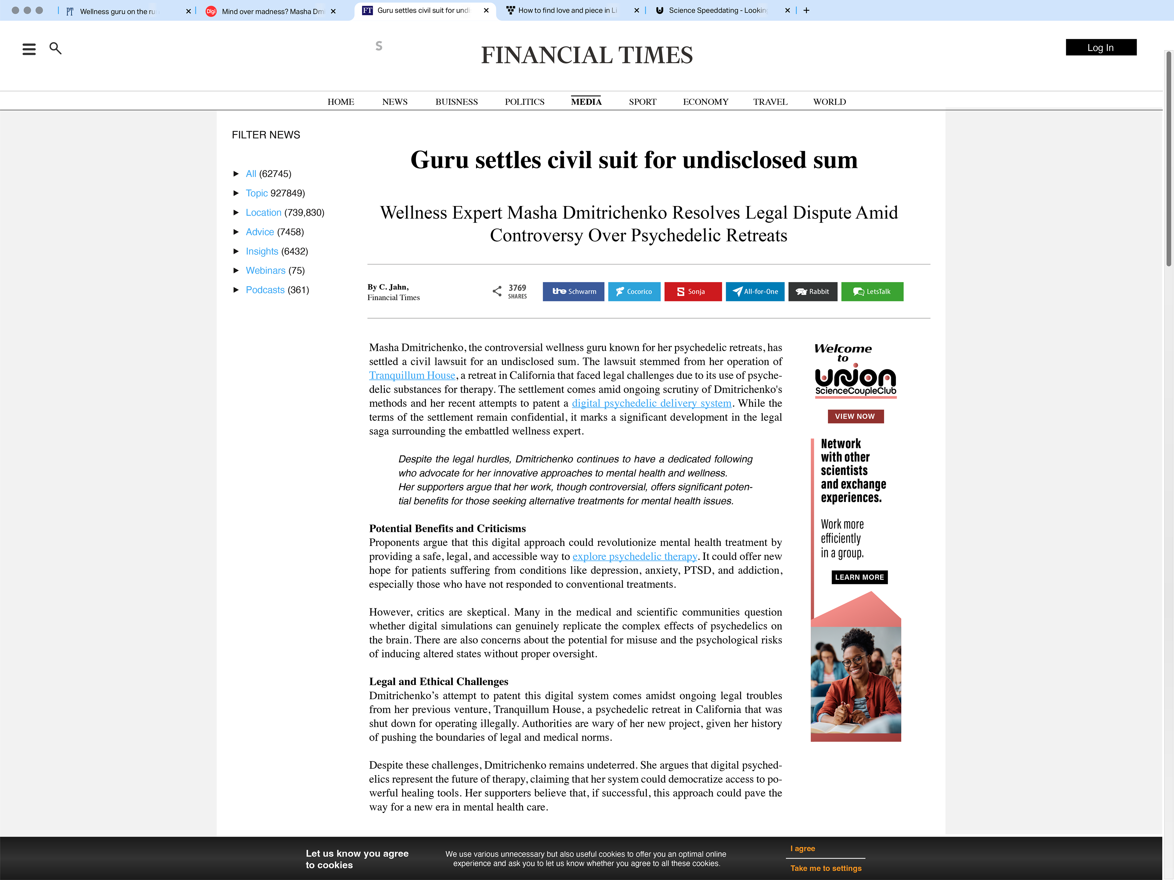 websites about Masha