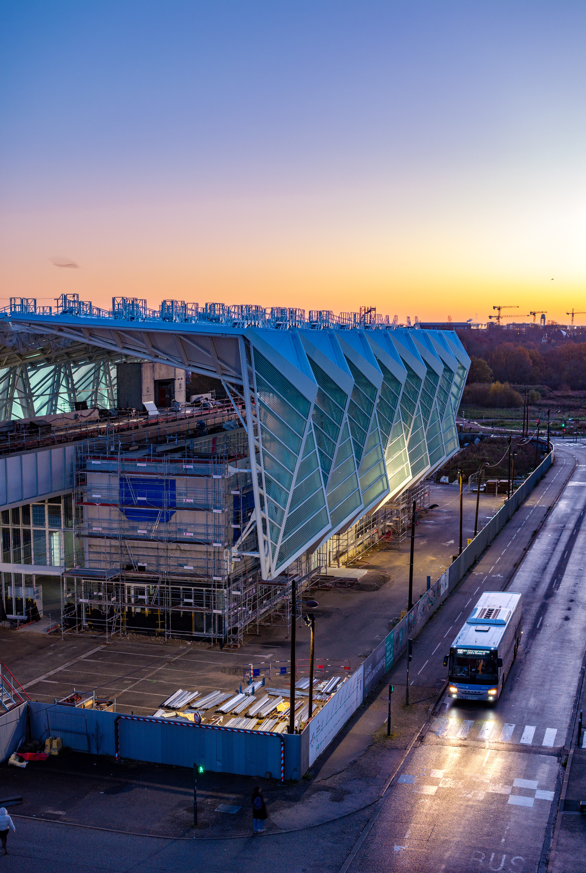 Chantier de la gare Orsay-GIF, ligne 18, ORSAY