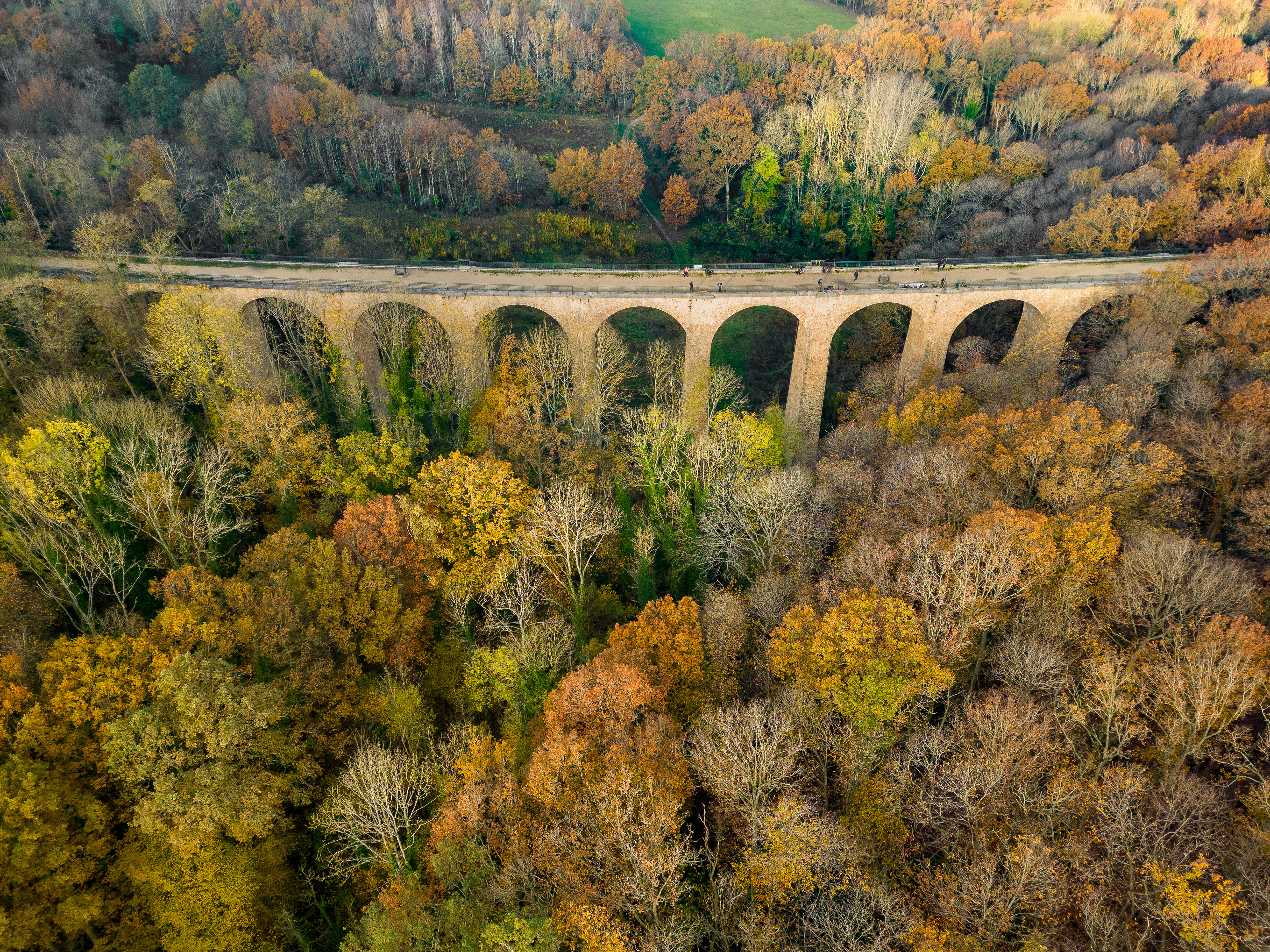 Viaduc des FAUVETTES entre BURES-SUR-YVETTE et GOMETZ-LE-CHATEL