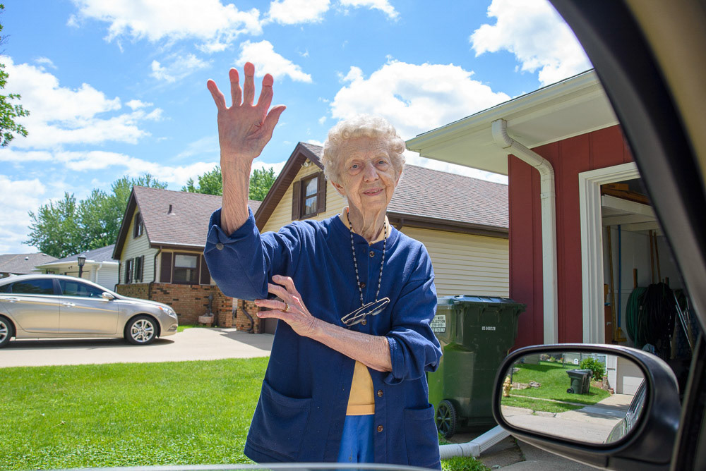 Leaving and waving,7/2014