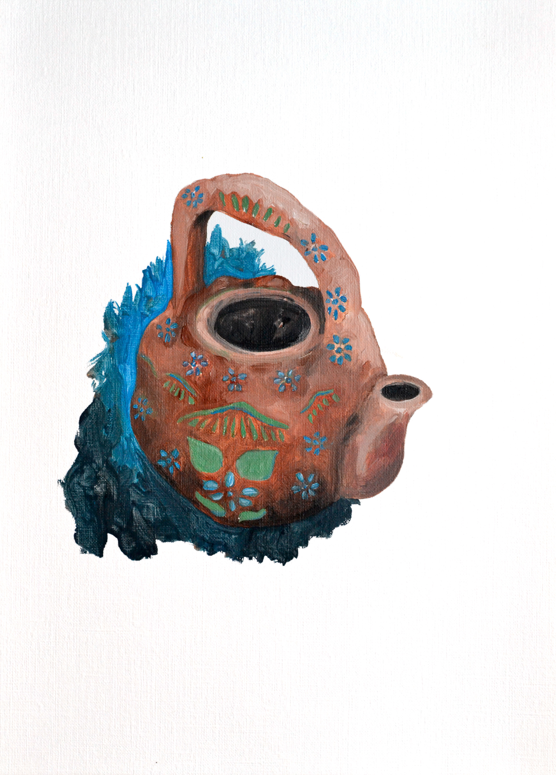 Oil on paper - 24 x 30 cm