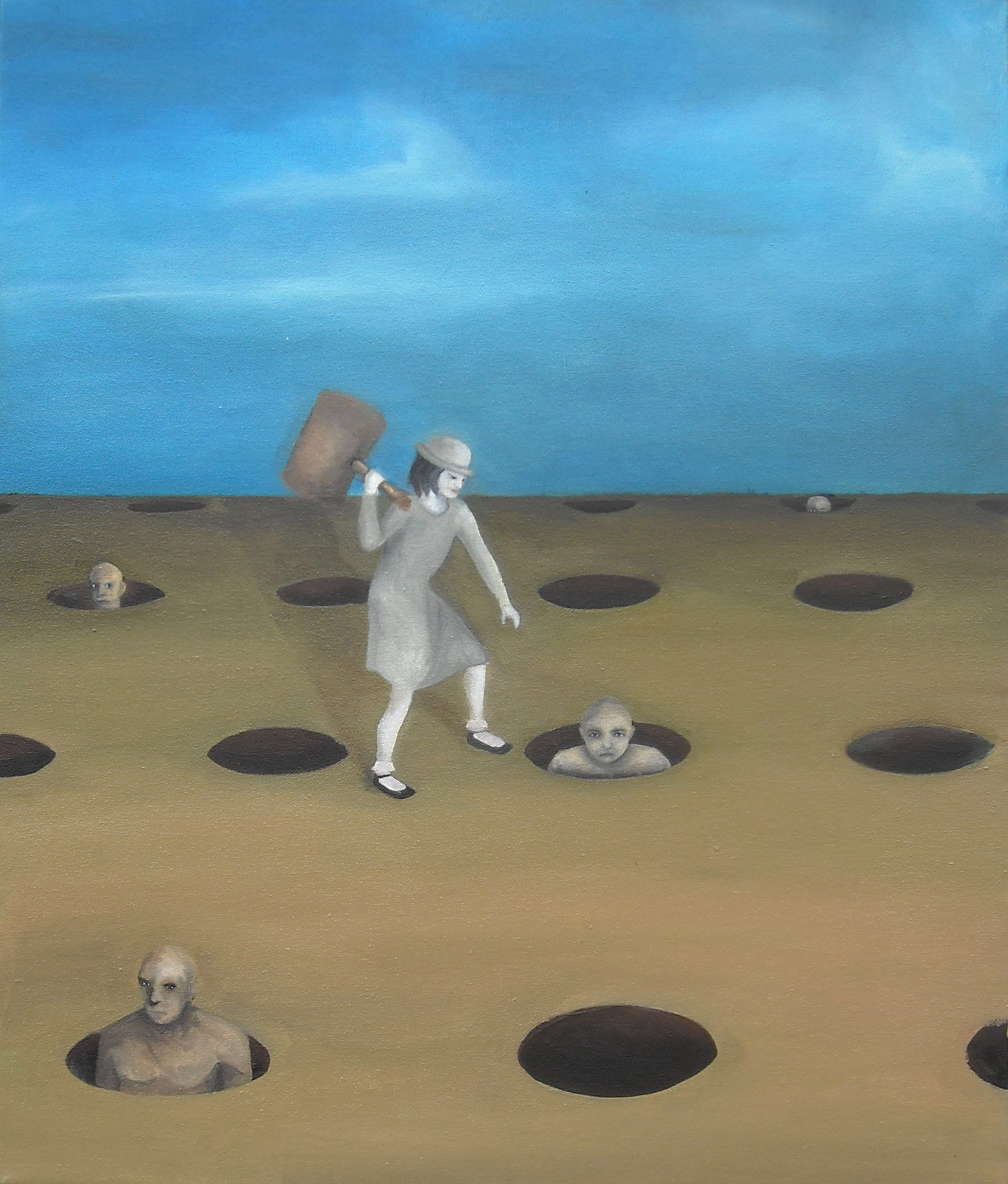 Rules - Oil on canvas - 60 x 40 cm - 2010