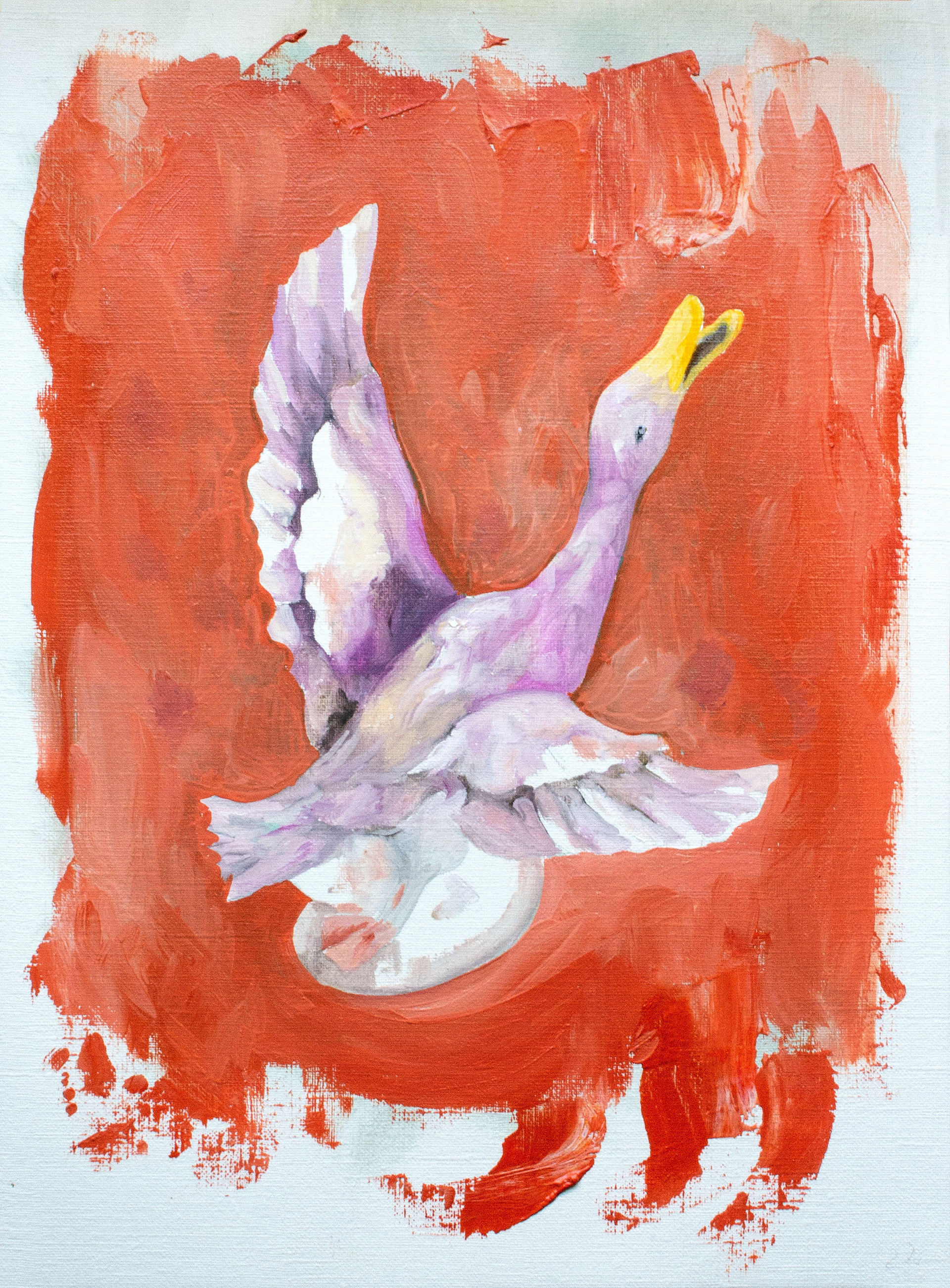 Oil on paper - 24 x 30 cm