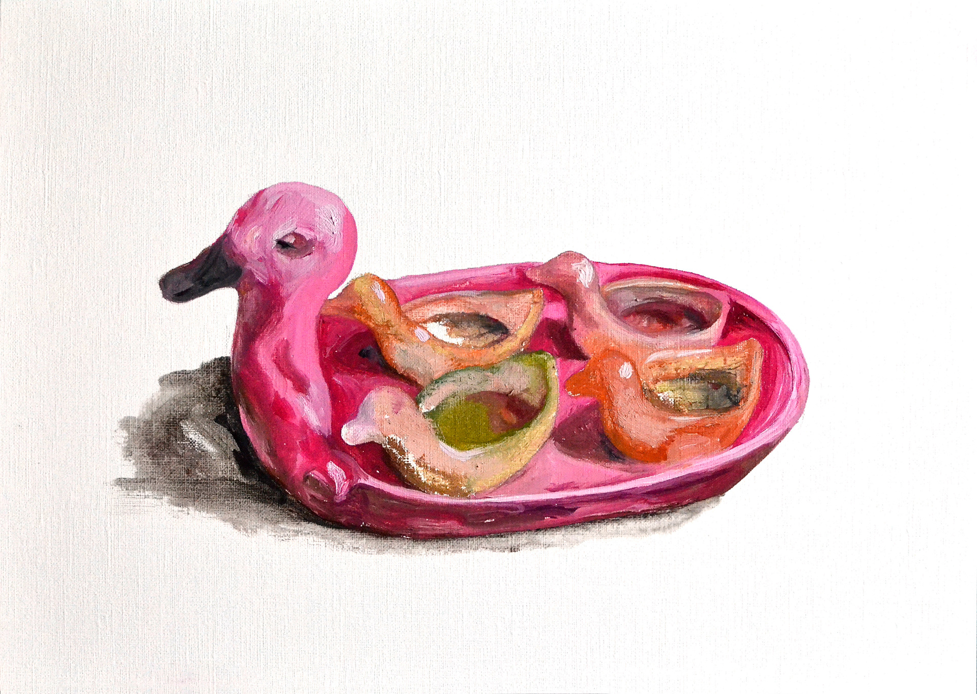 Oil on paper - 24 x 30 cm