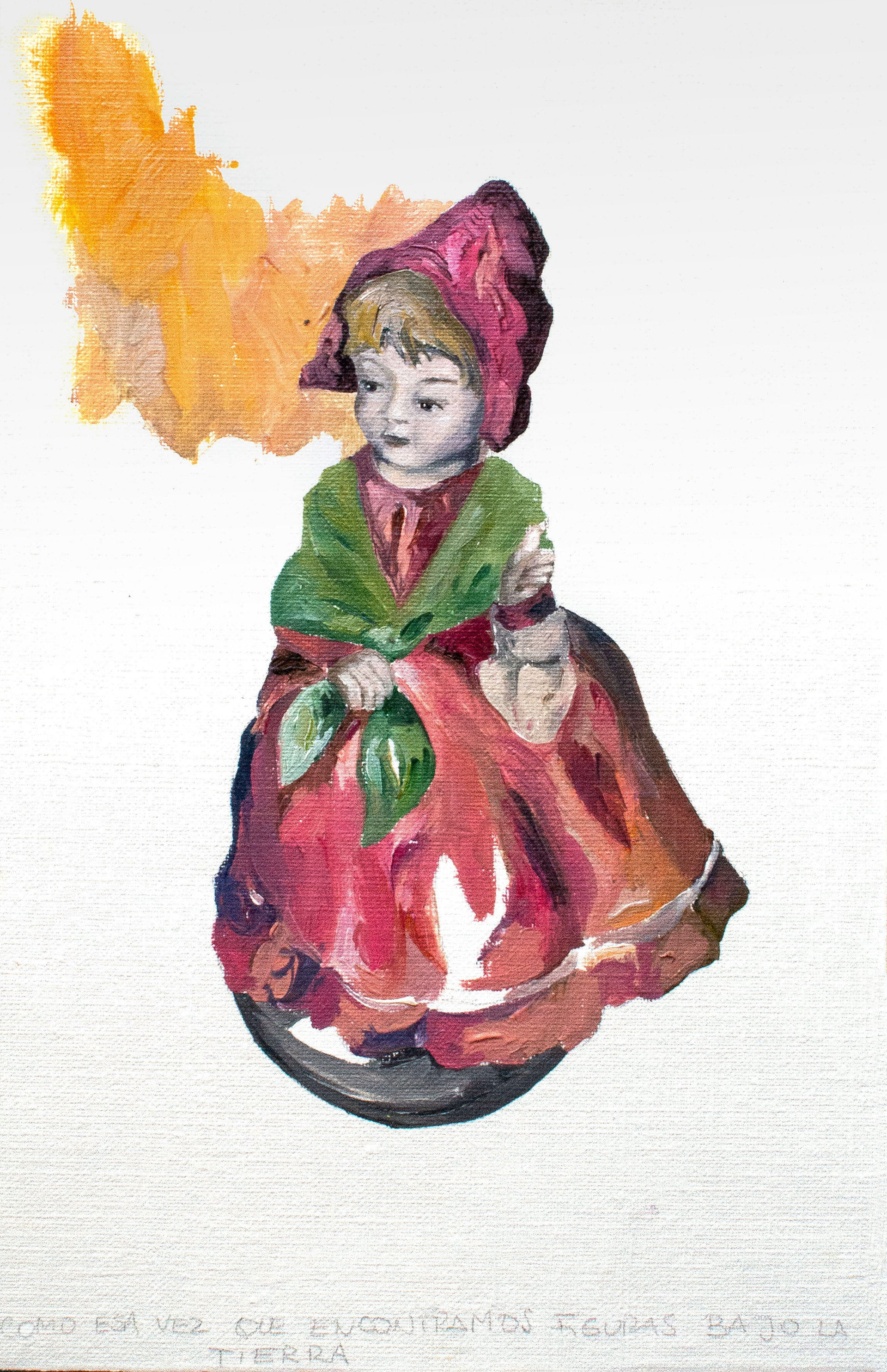 Oil on paper - 16 x 24 cm