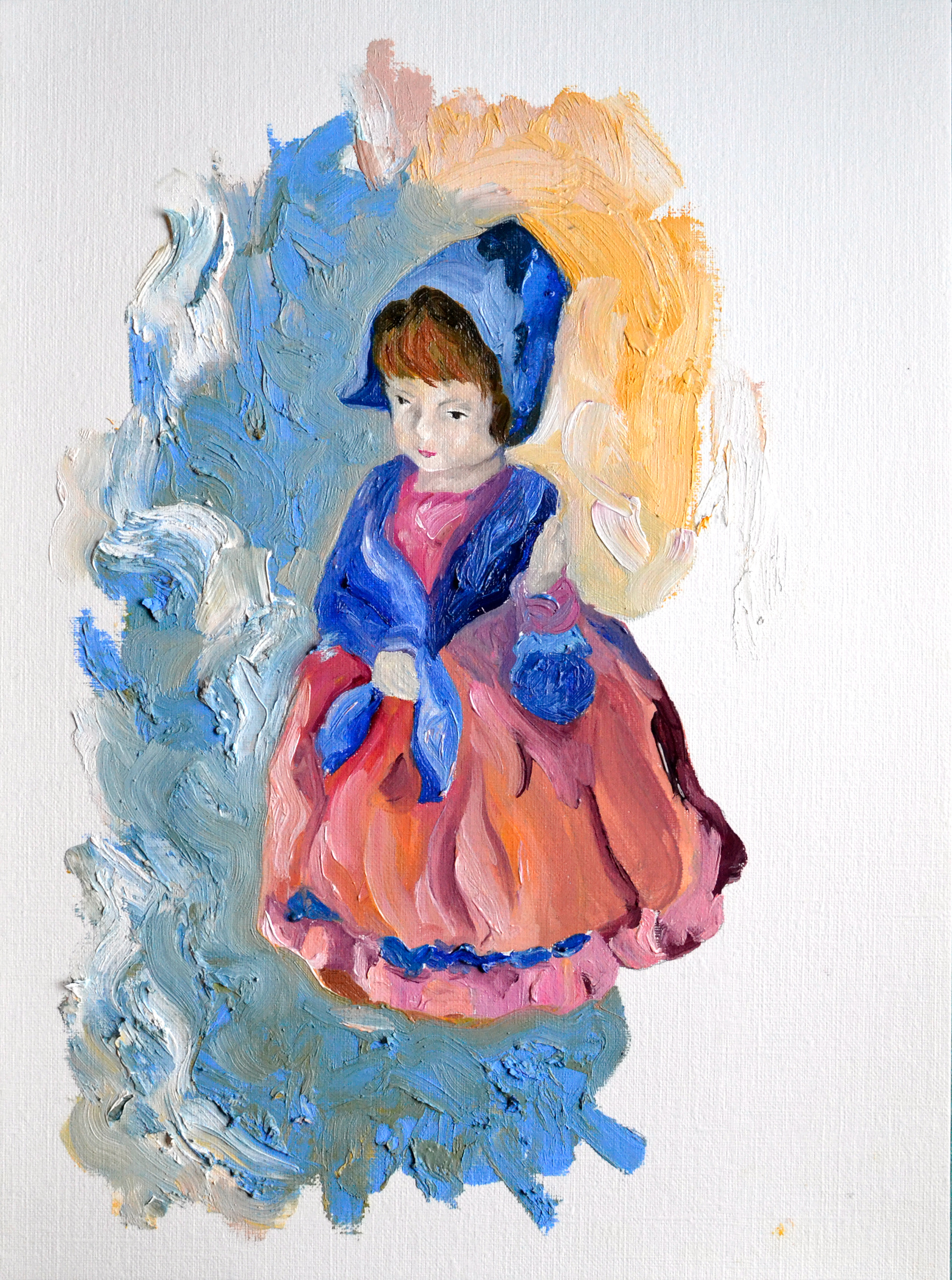 Oil on paper - 24 x 30 cm