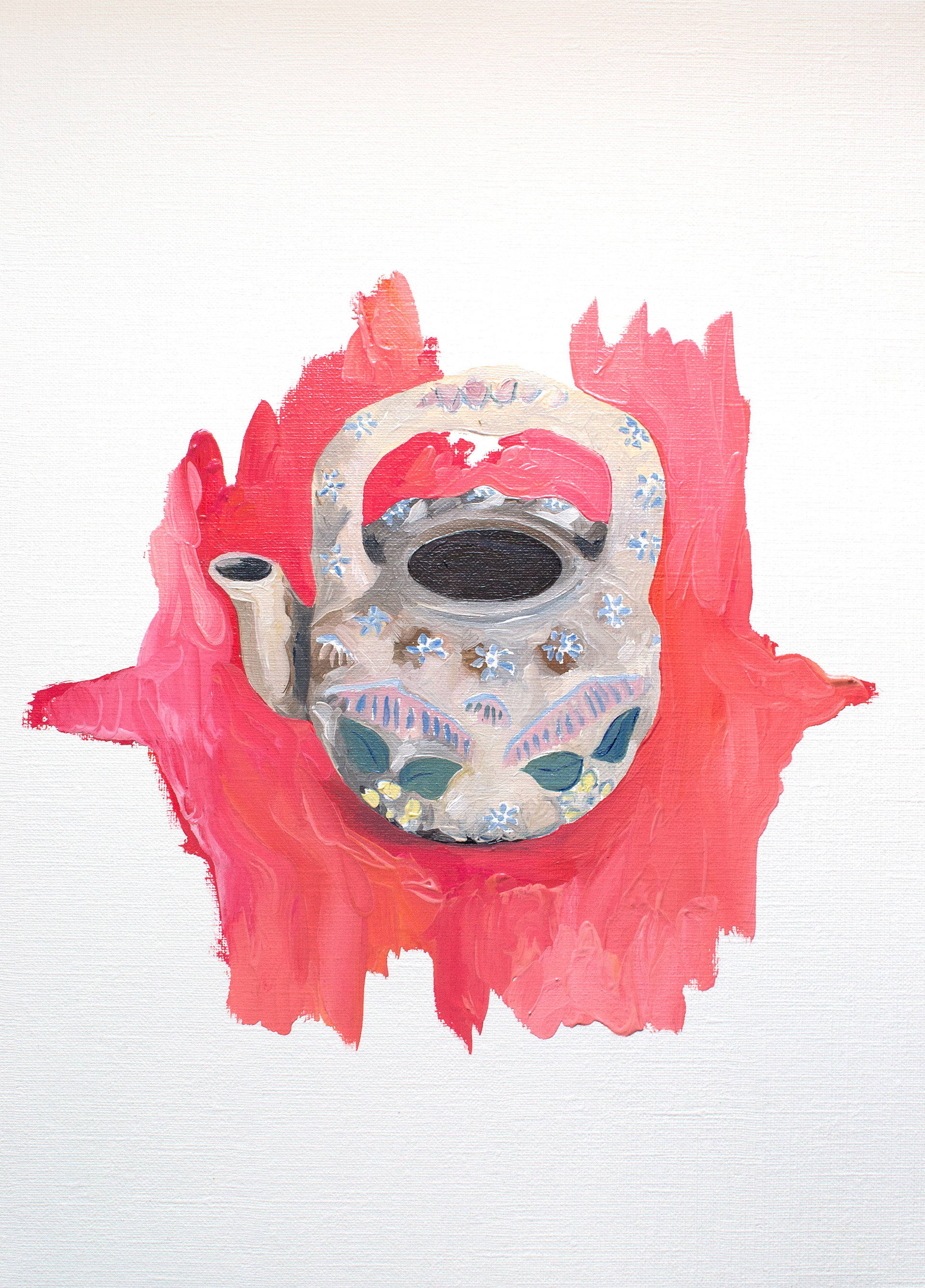 Oil on paper - 24 x 30 cm