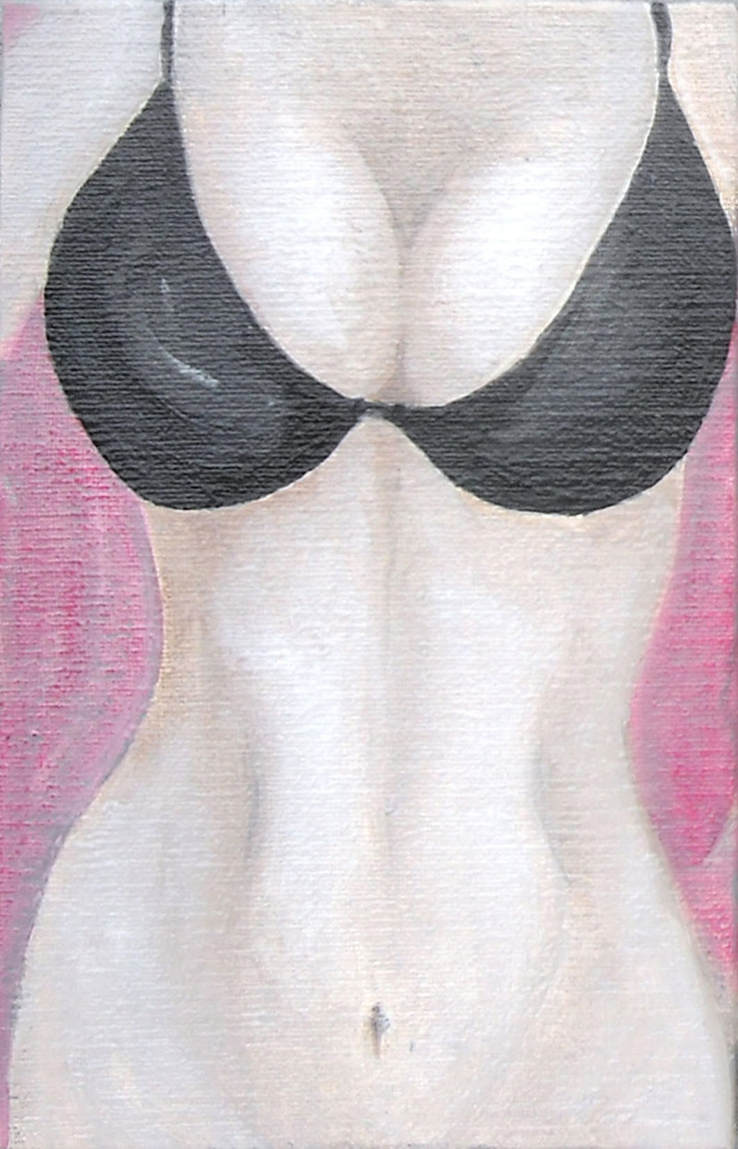 Body - Oil on cardboard - 9 x 14 cm