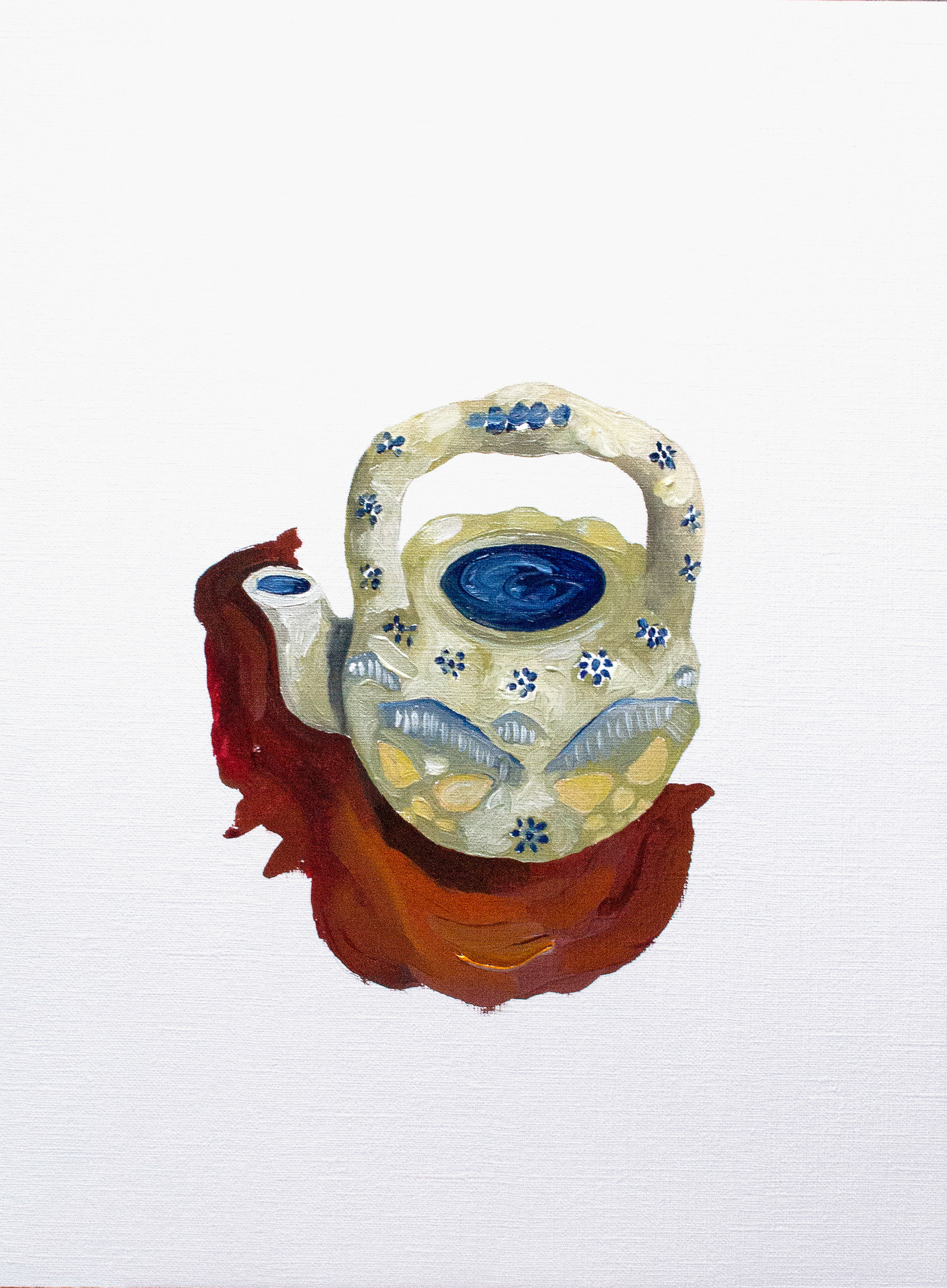 Oil on paper - 24 x 30 cm