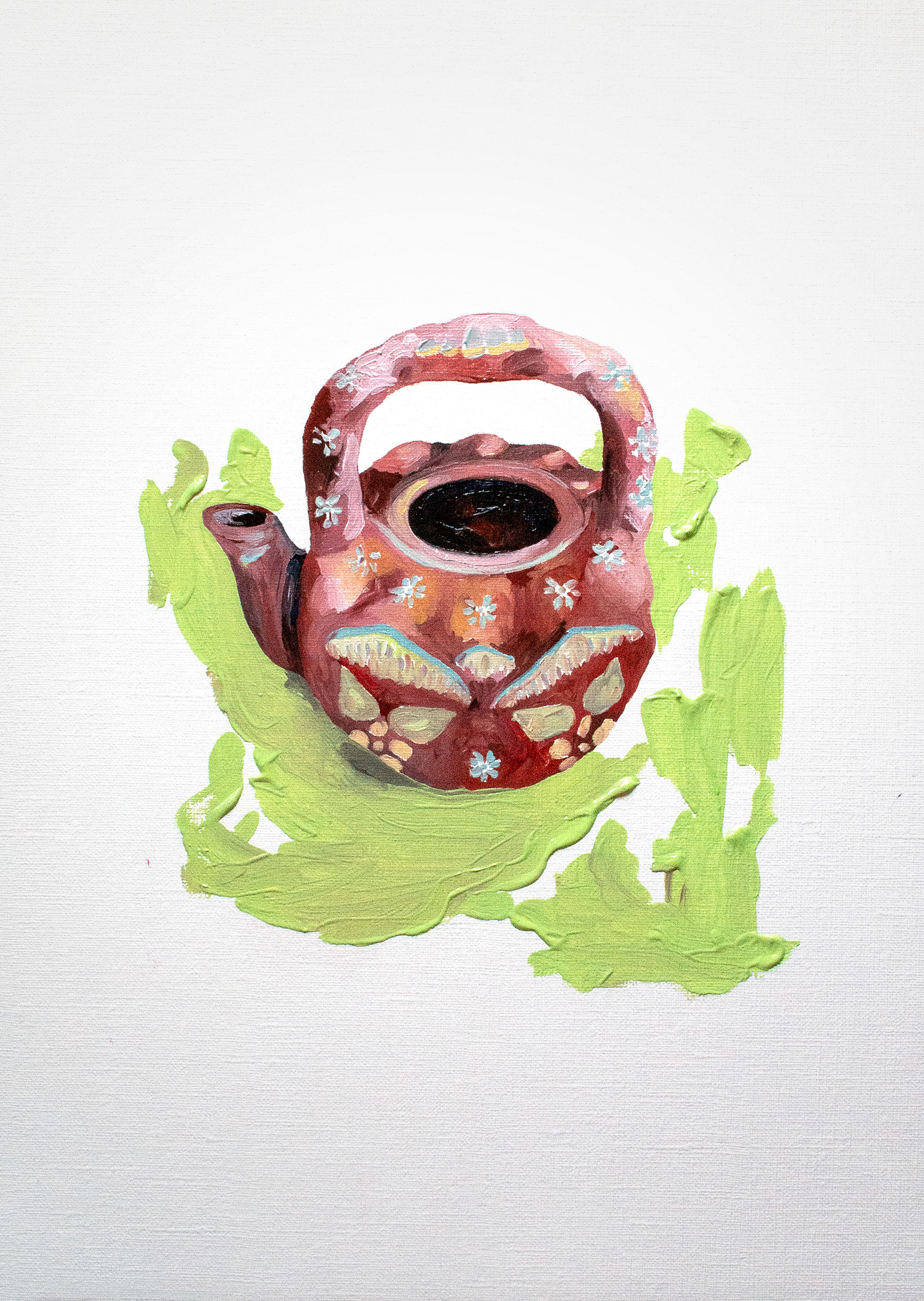 Oil on paper - 24 x 30 cm