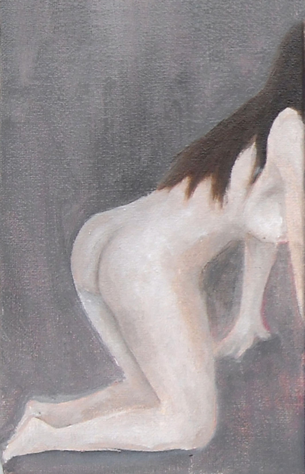 Body - Oil on cardboard - 9 x 14 cm