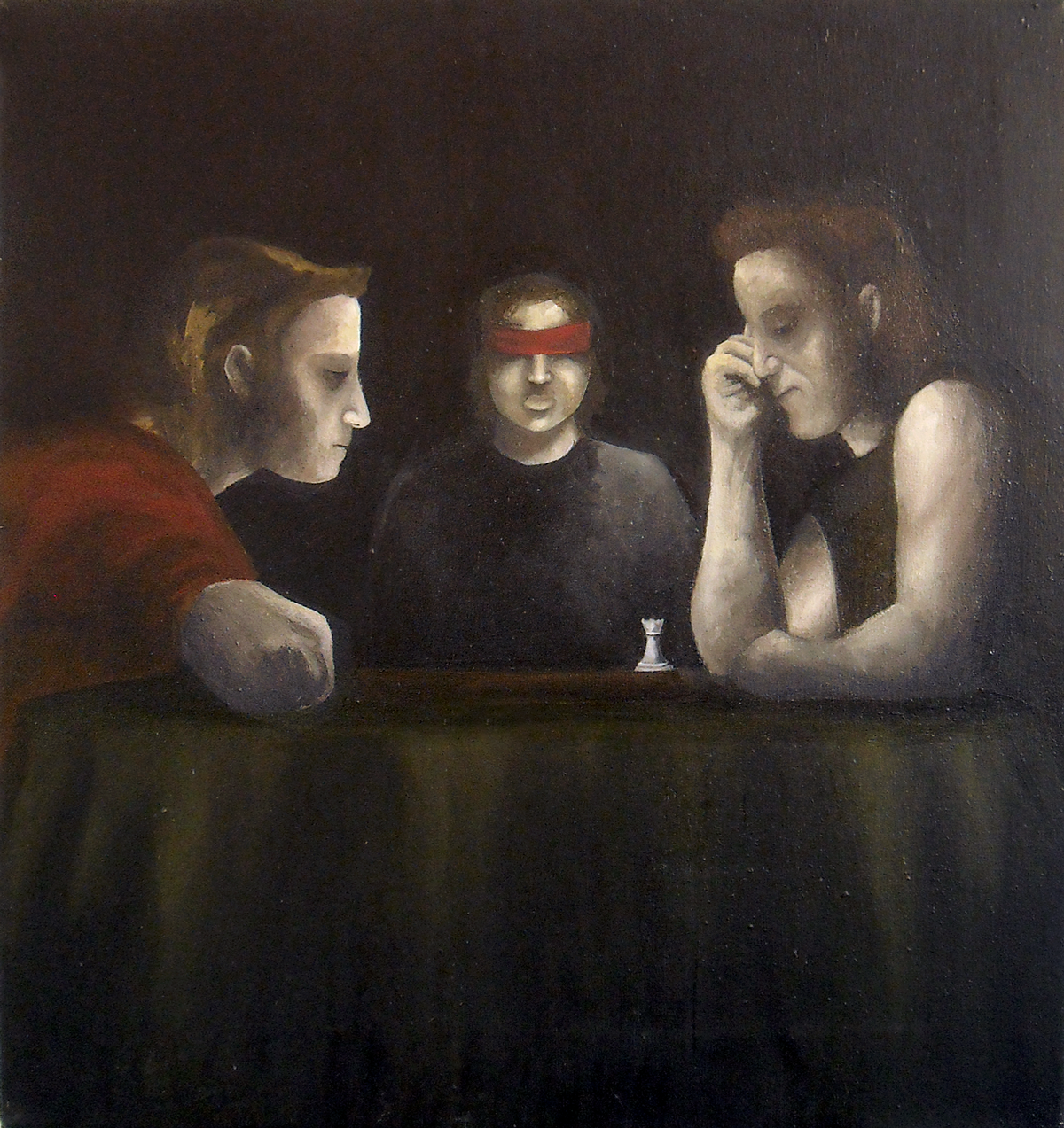 Rules II - Oil on canvas - 40 x 40 cm - 2008