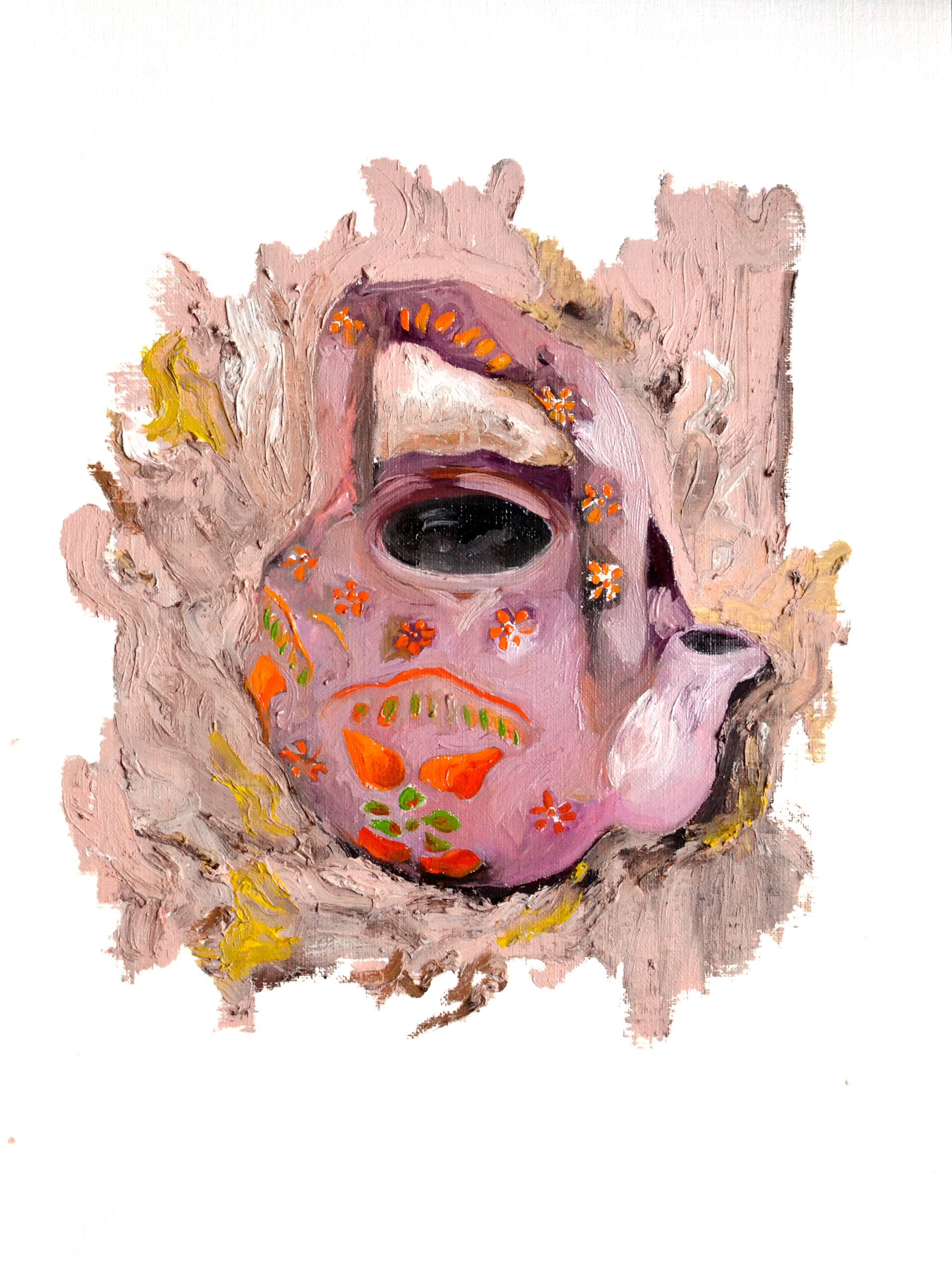 Oil on paper - 24 x 30 cm