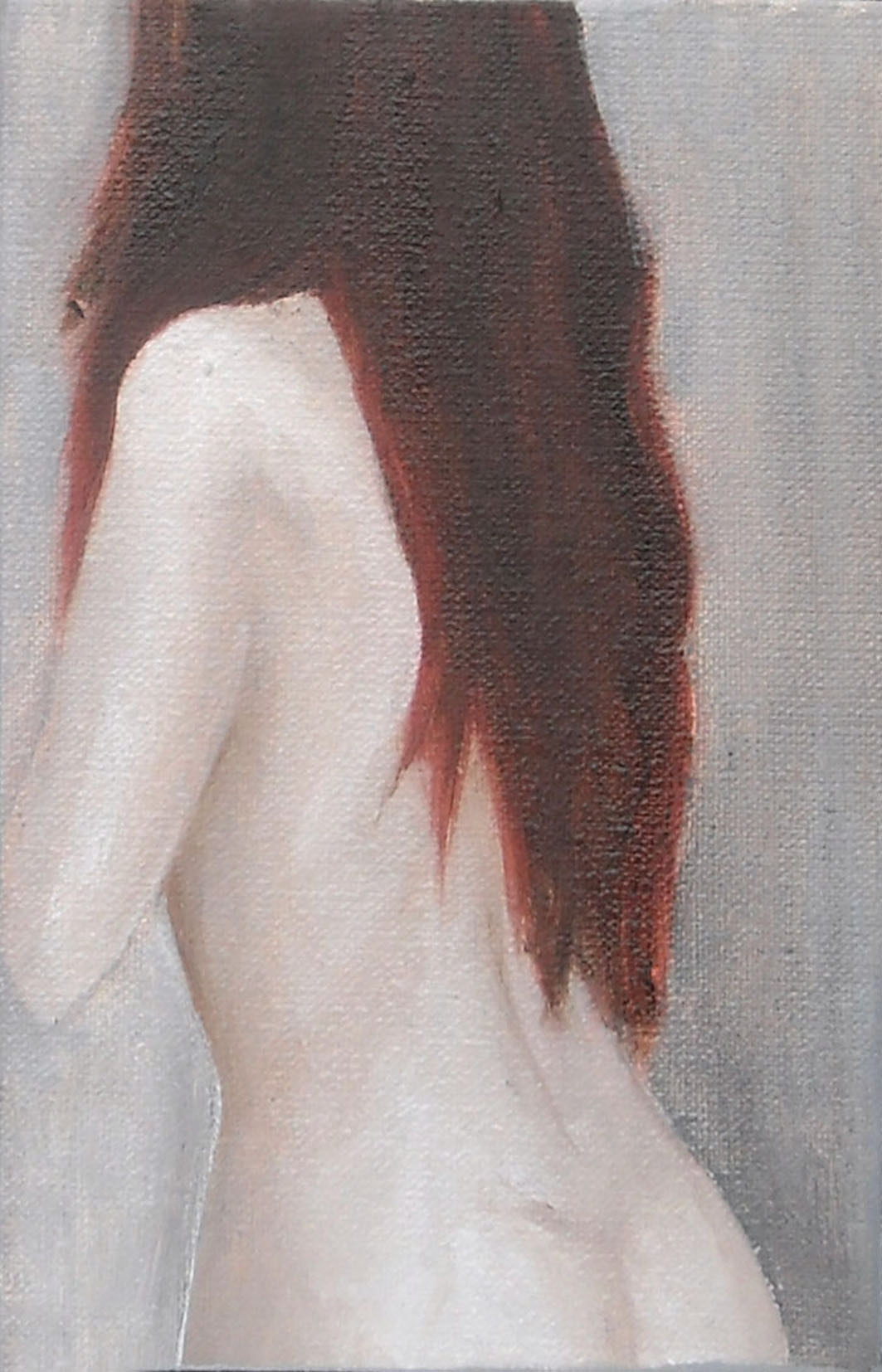 Body - Oil on cardboard - 9 x 14 cm