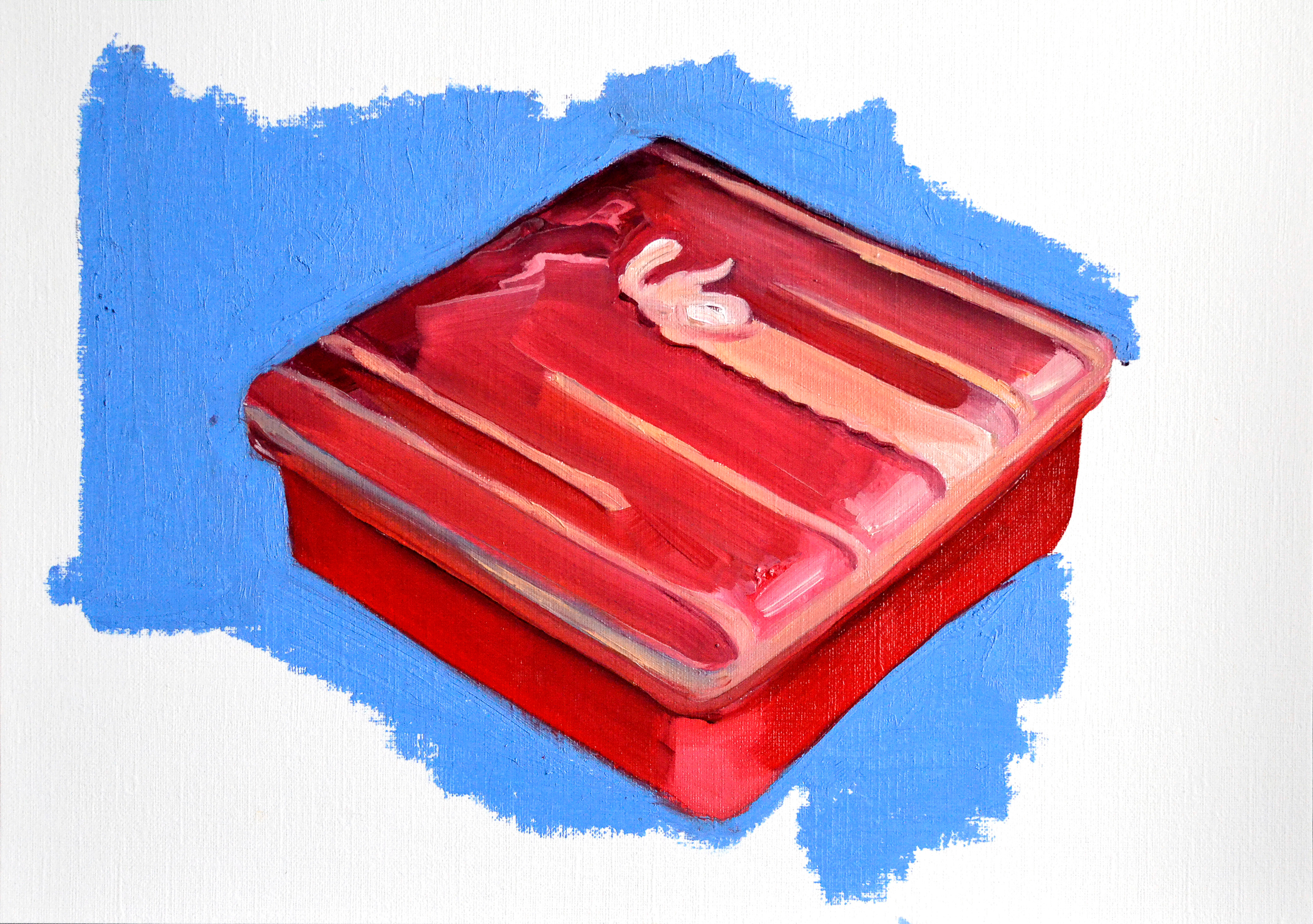 Oil on paper - 24 x 30 cm