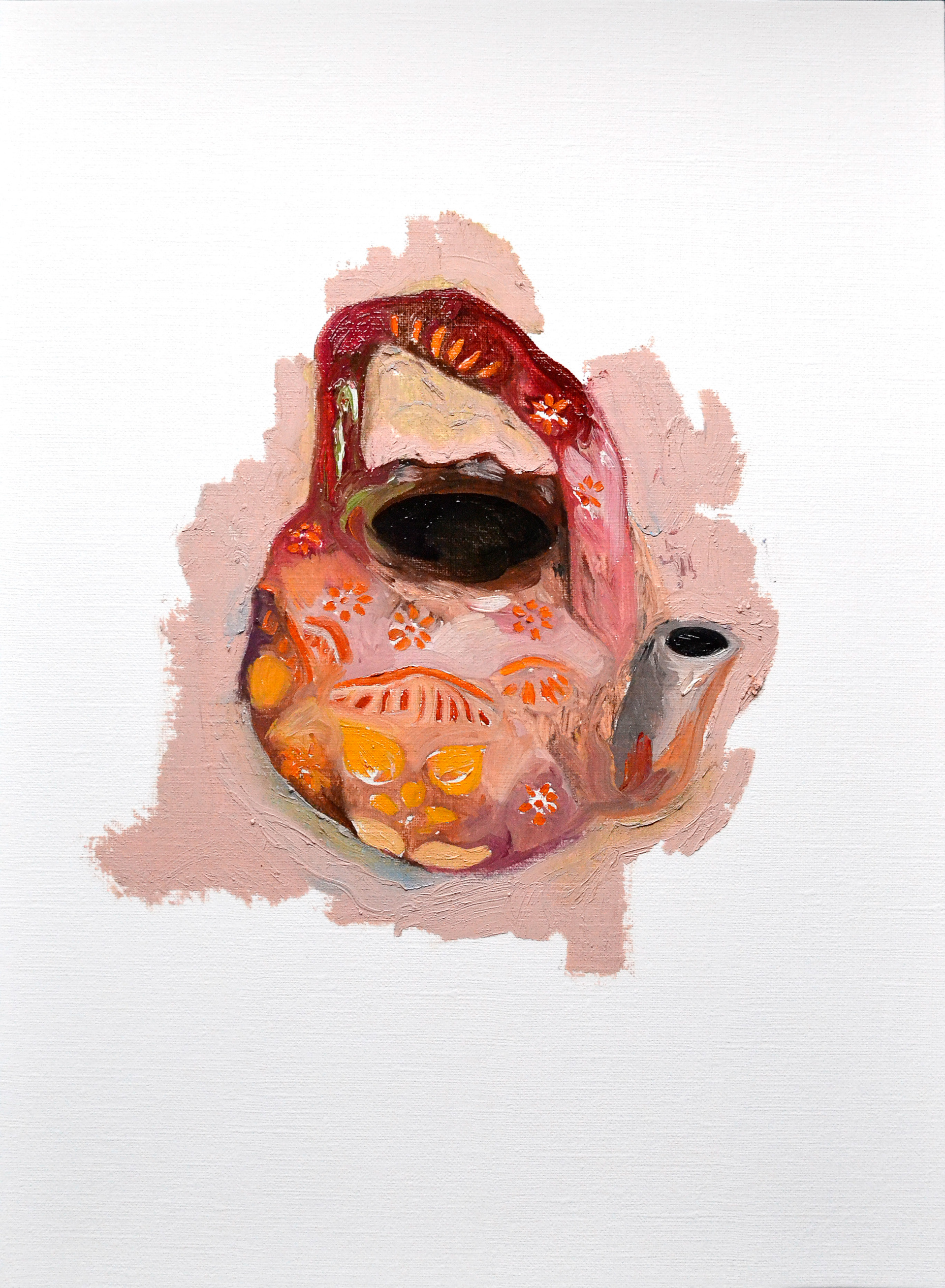 Oil on paper - 24 x 30 cm