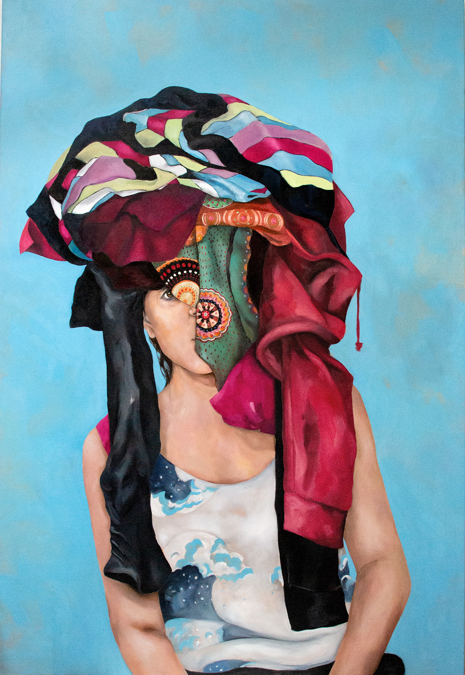Portrait V - Oil on canvas - 130 x 89 cm