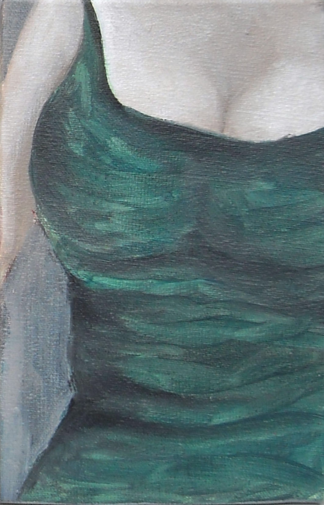 Body - Oil on cardboard - 9 x 14 cm