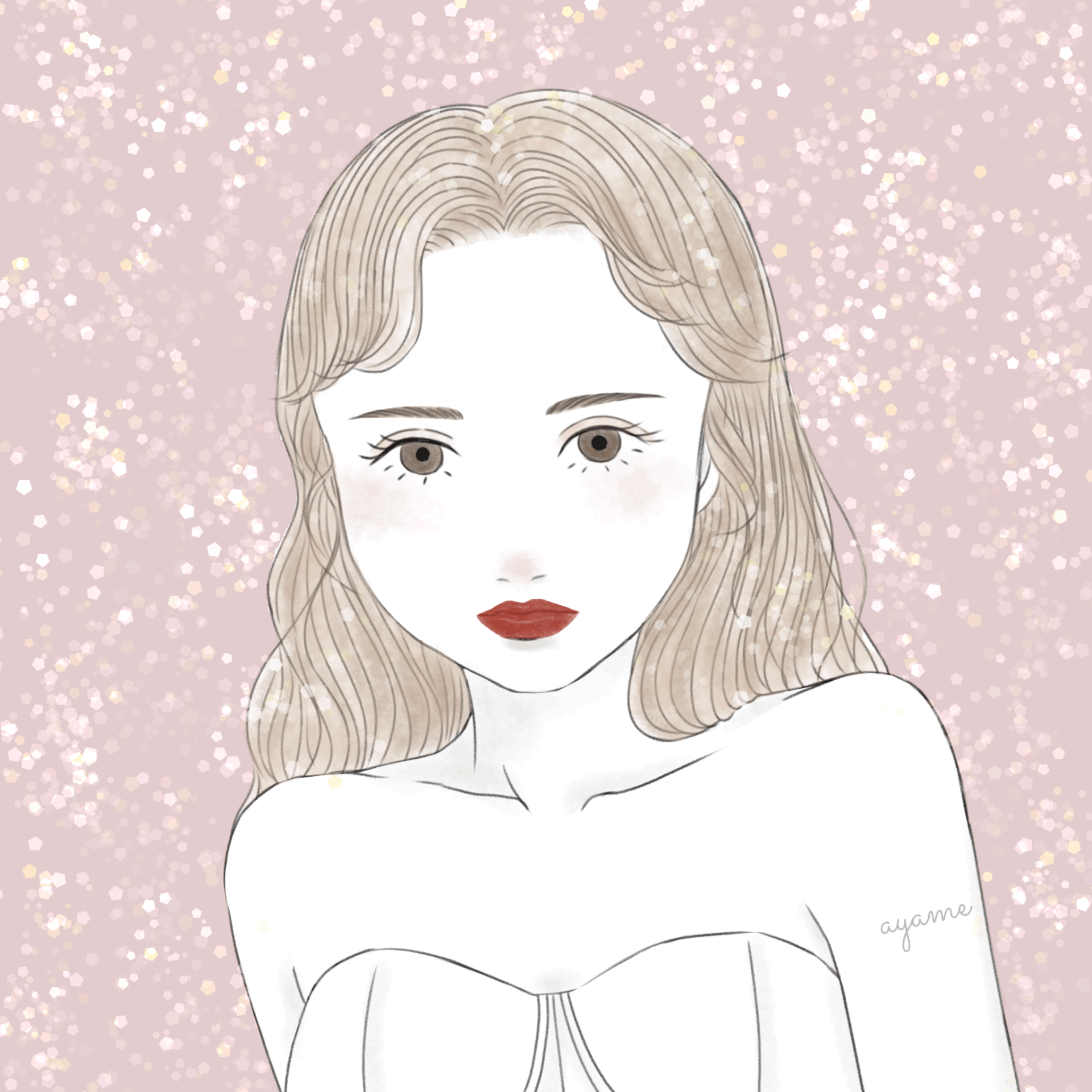 イラストレーター おしゃれイラスト gif動画 アニメーション